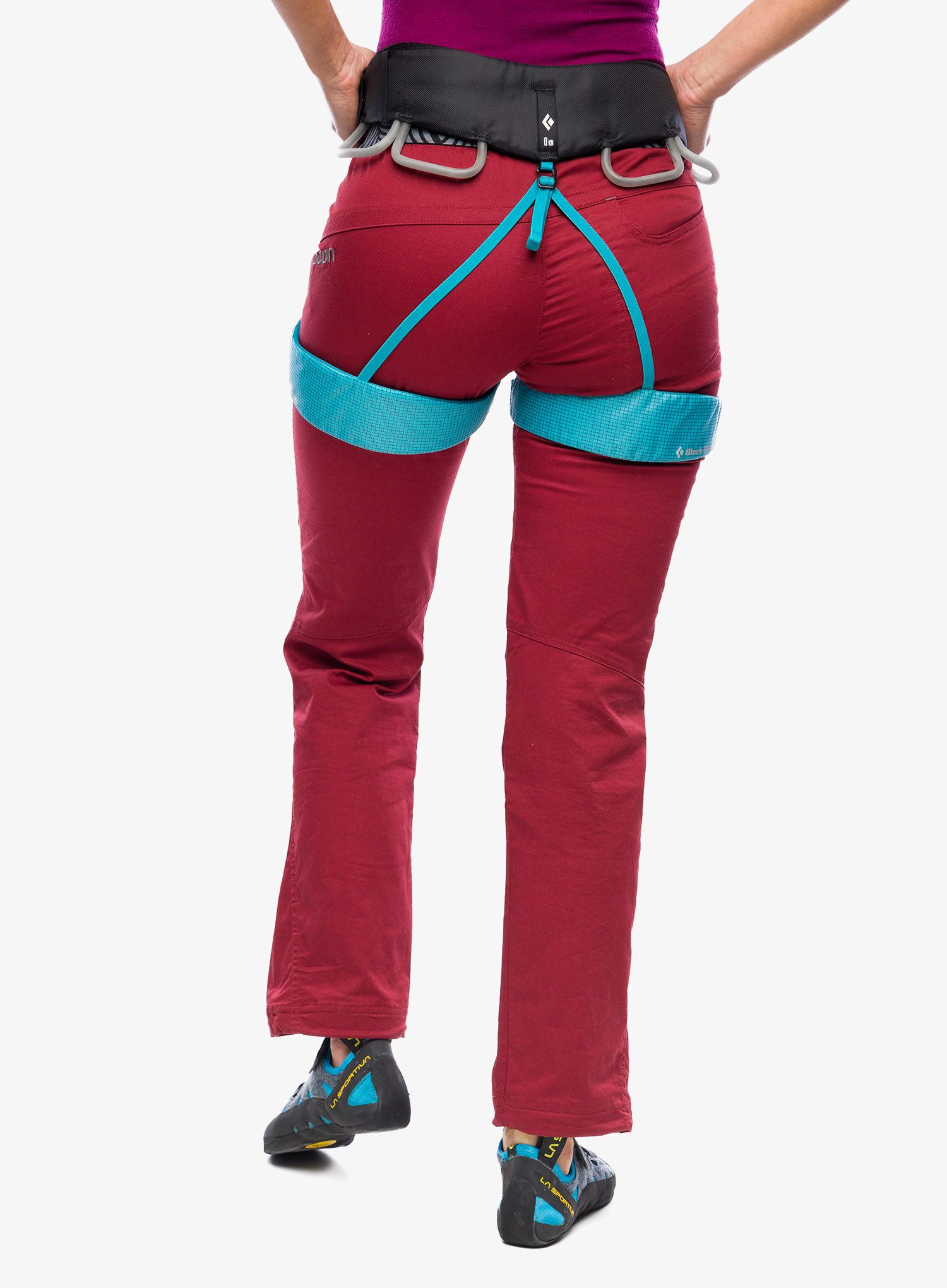 Катерачна седалка Black Diamond Momentum Harness - aqua verde