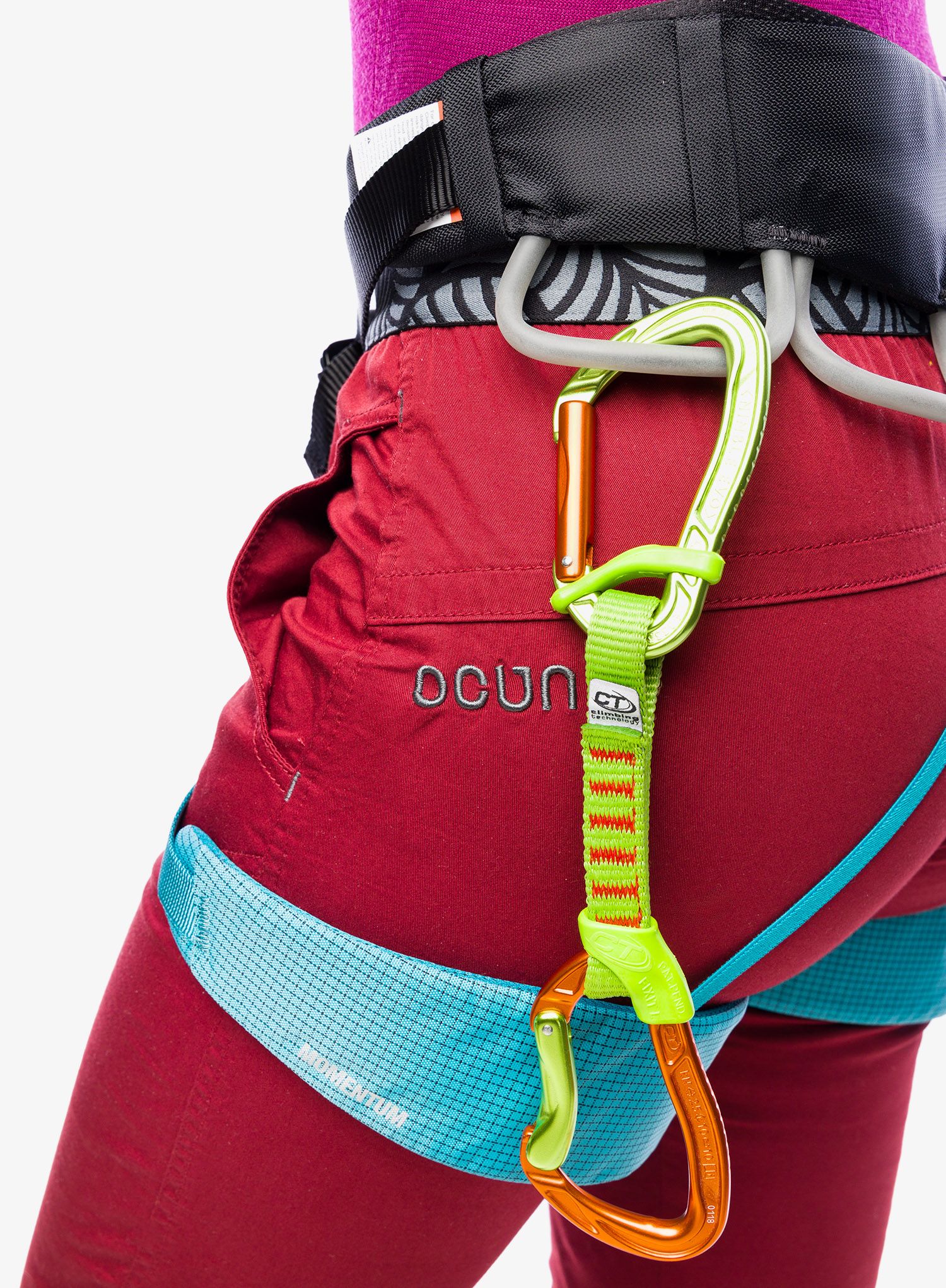 Катерачна седалка Black Diamond Momentum Harness - aqua verde