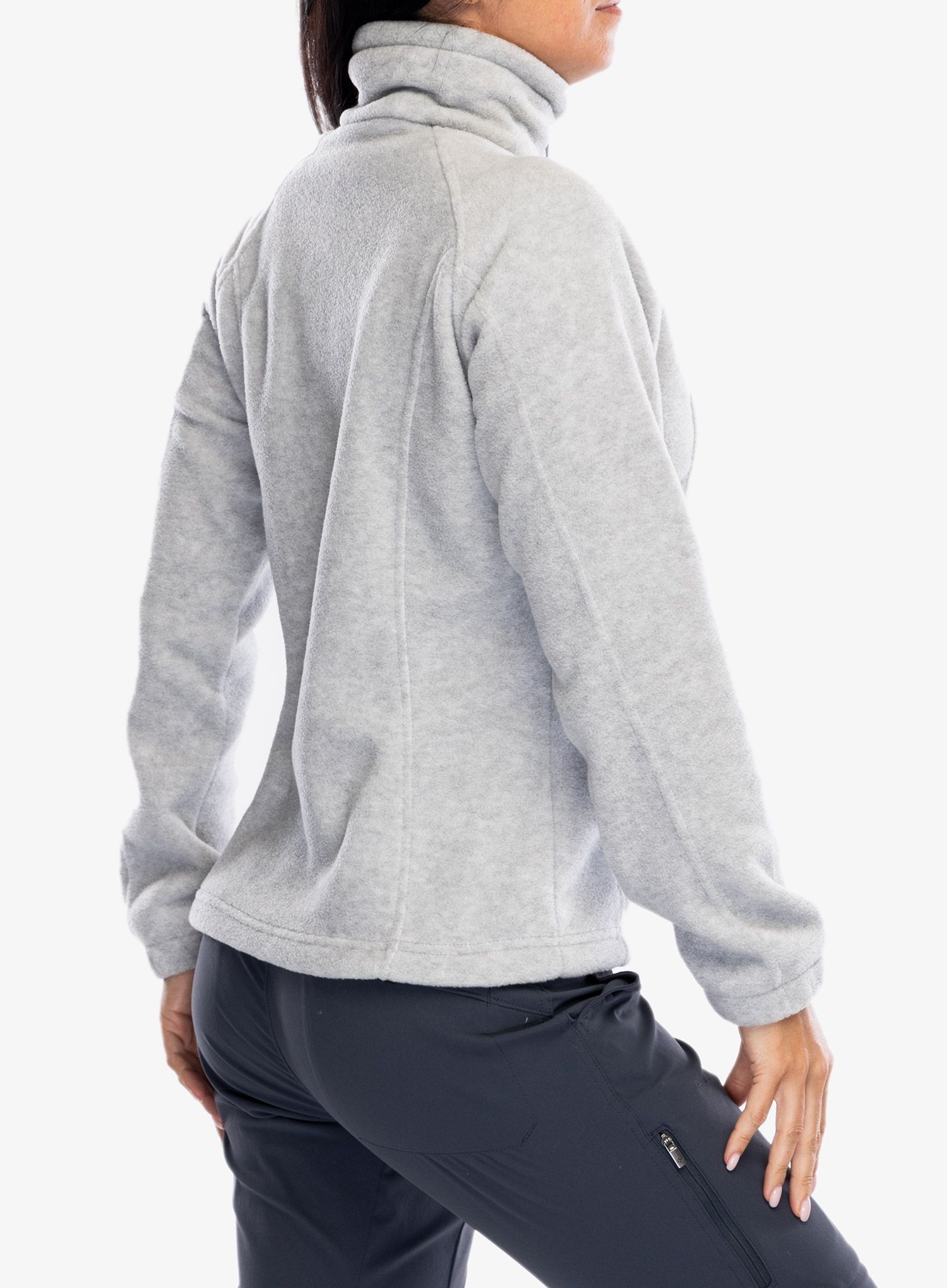 Дамски суичър с цип Columbia Benton Springs FZ - cirrus grey heather