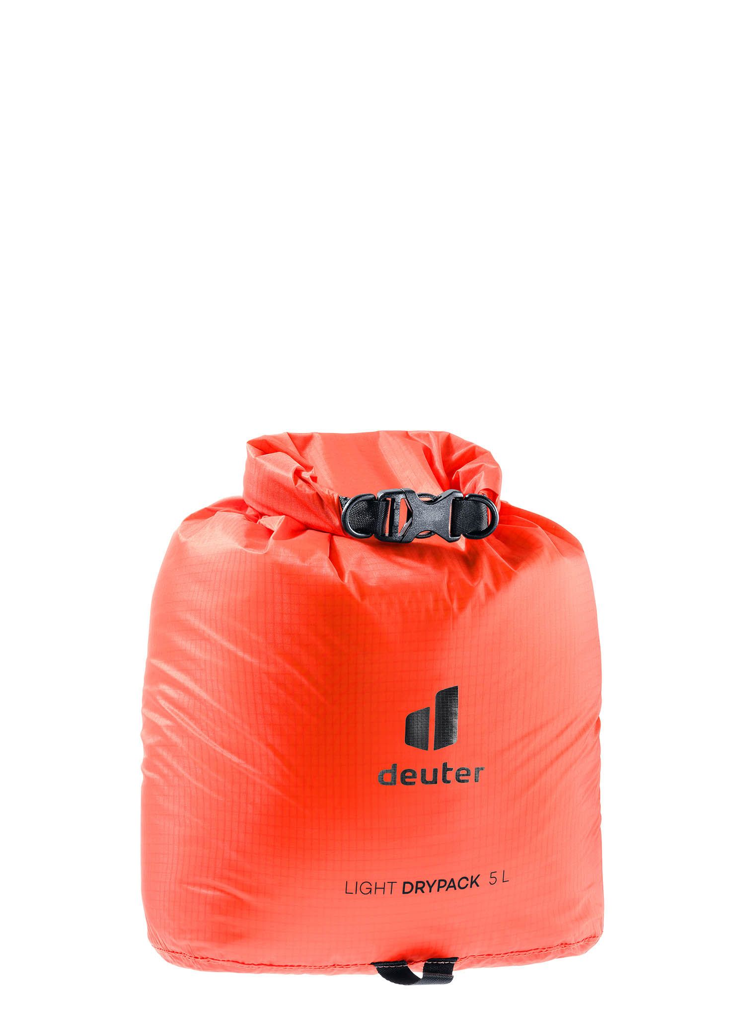 Водоустойчива торба Deuter Light Drypack 5 - papaya