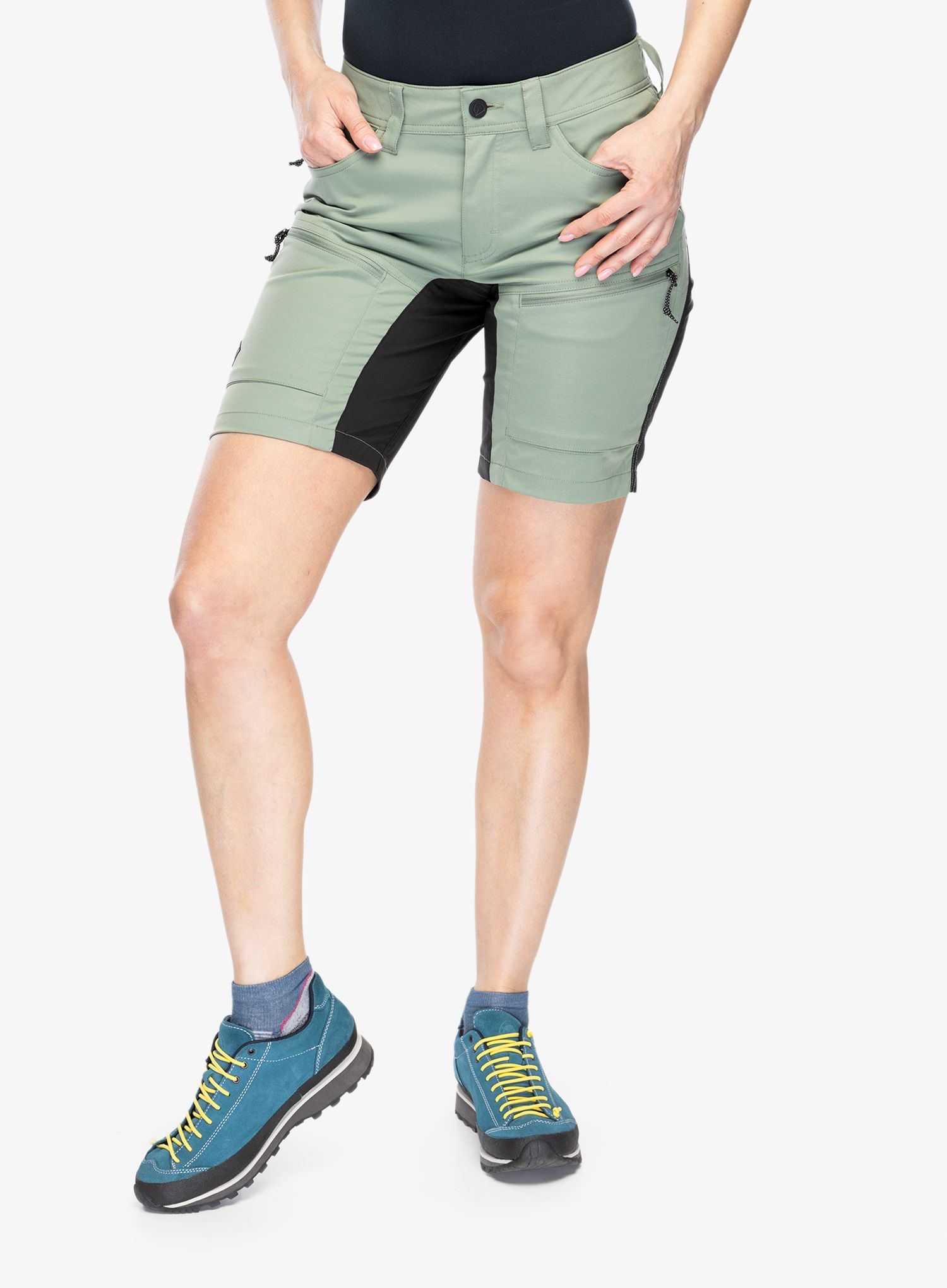 Дамски къси панталони Didriksons Tucana Shorts - light moss