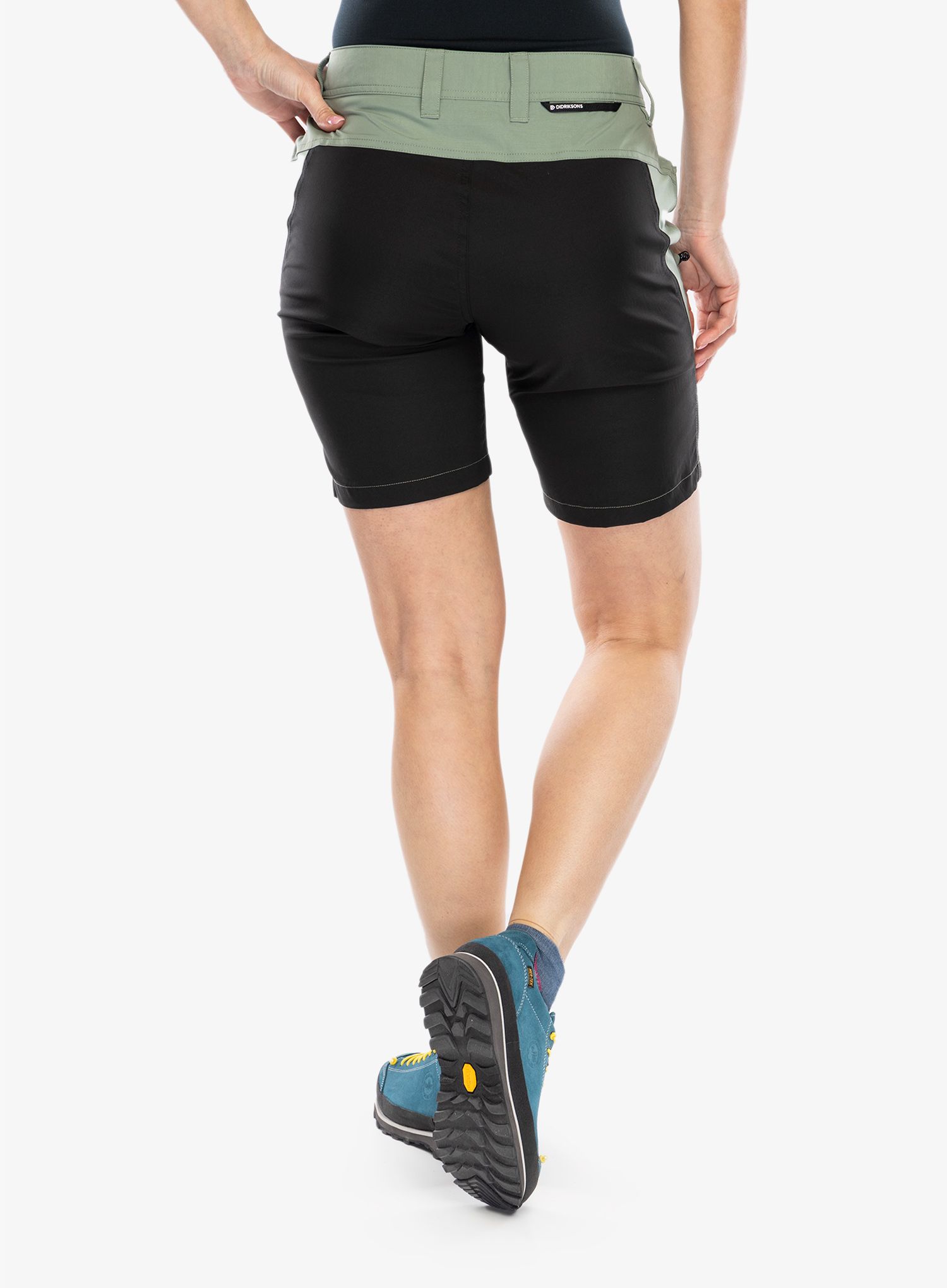 Дамски къси панталони Didriksons Tucana Shorts - light moss