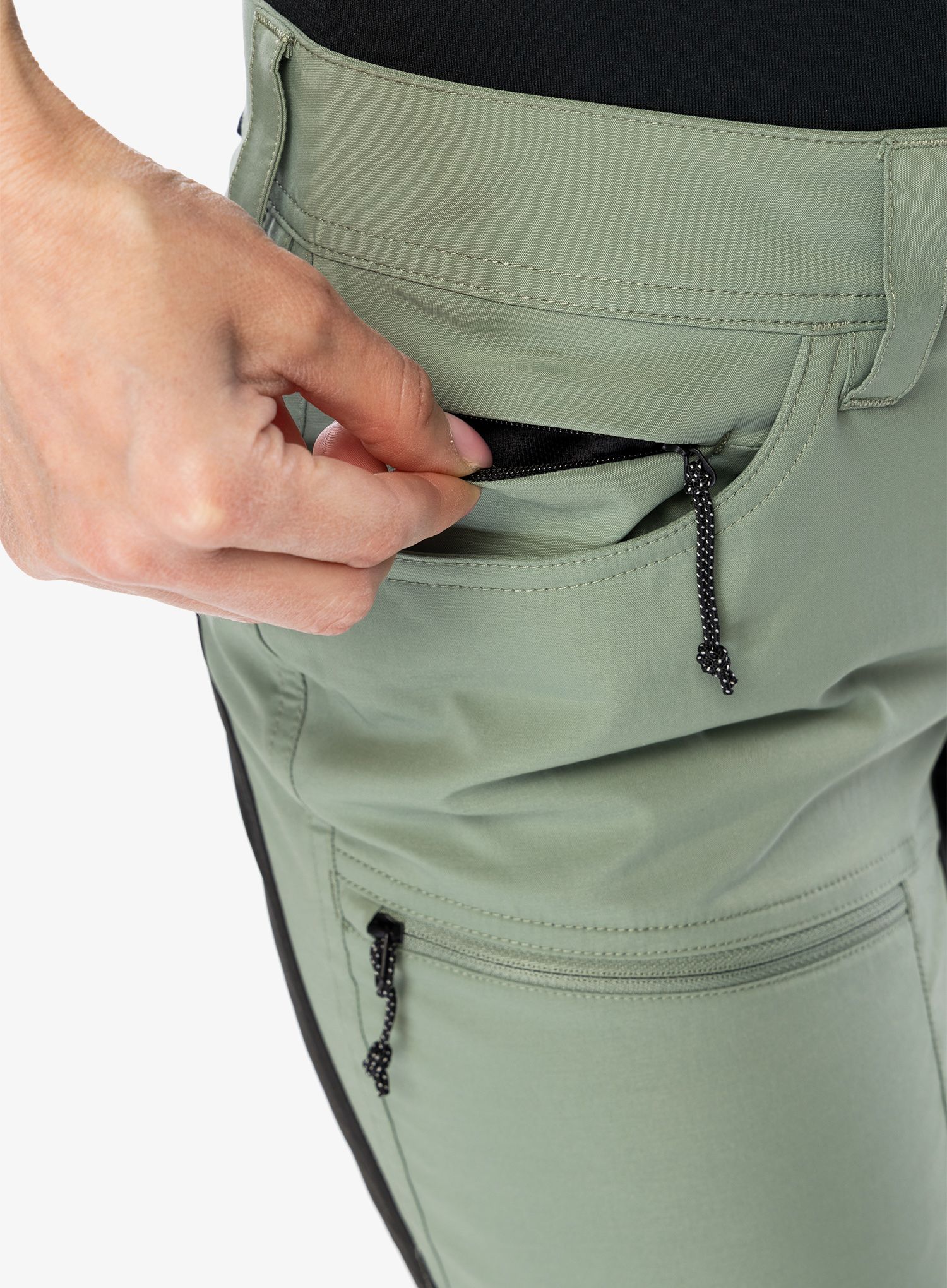 Дамски къси панталони Didriksons Tucana Shorts - light moss