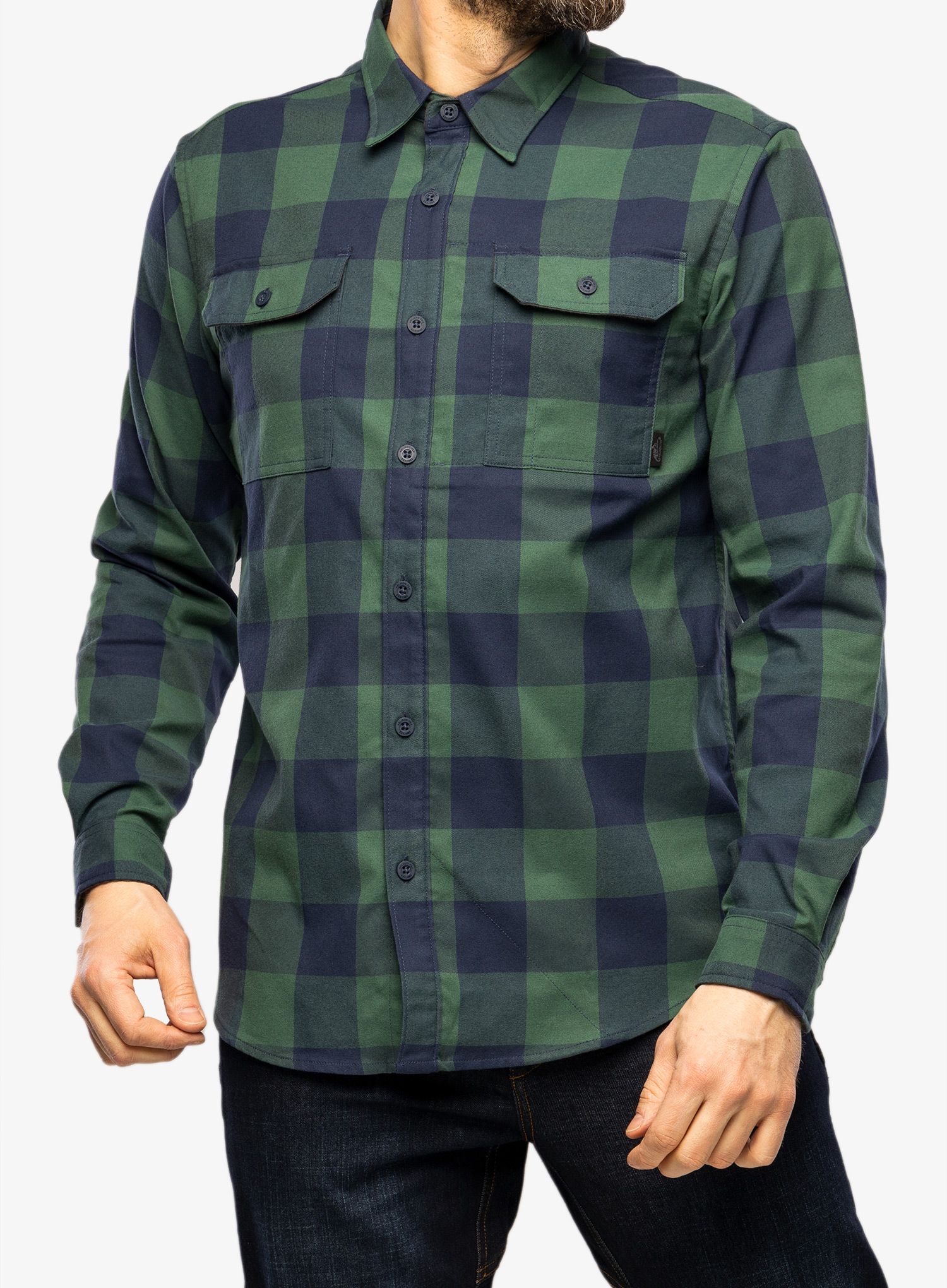 Риза Helikon-Tex Greyman Shirt - moss green checkered