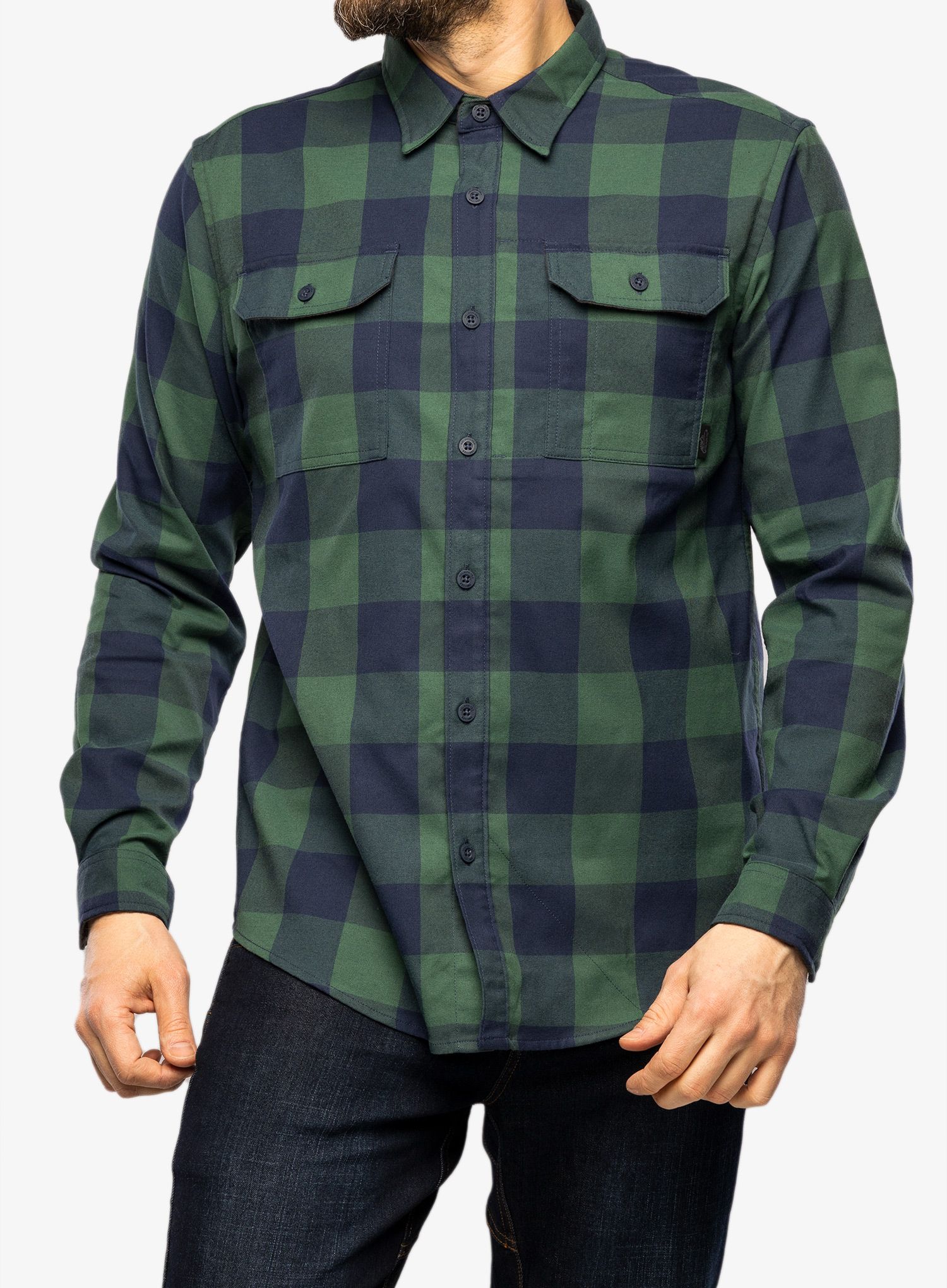 Риза Helikon-Tex Greyman Shirt - moss green checkered