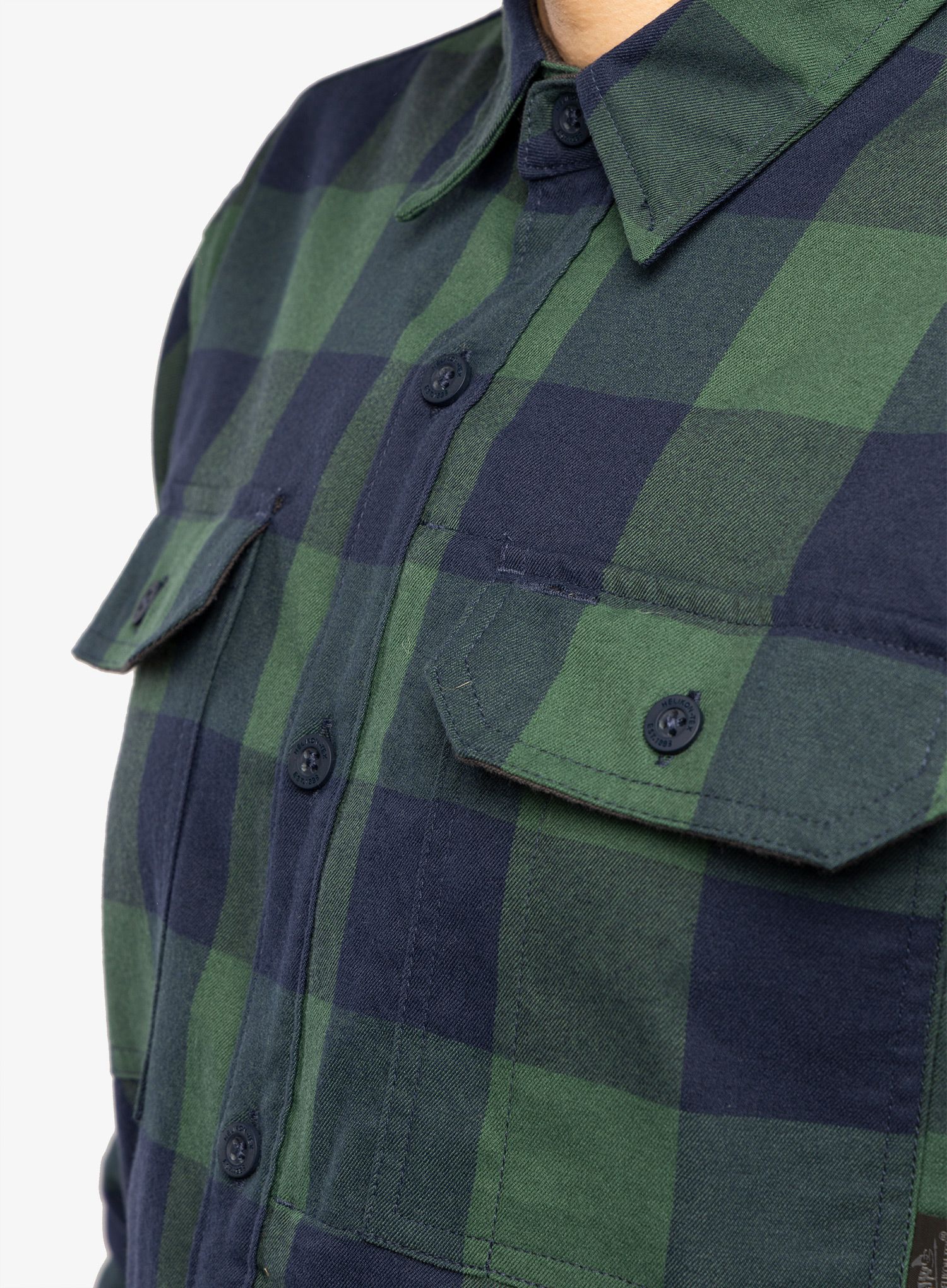 Риза Helikon-Tex Greyman Shirt - moss green checkered