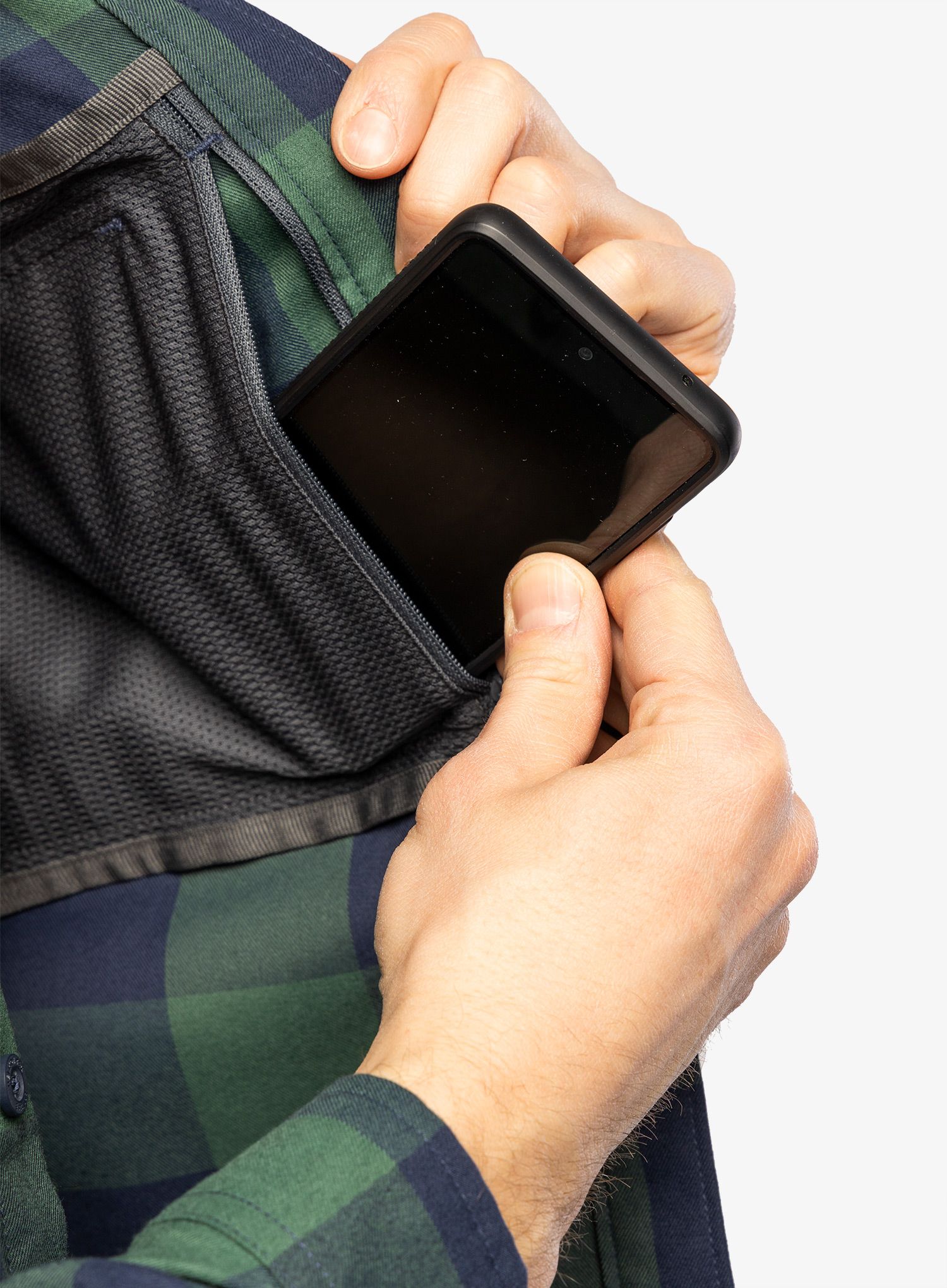 Риза Helikon-Tex Greyman Shirt - moss green checkered