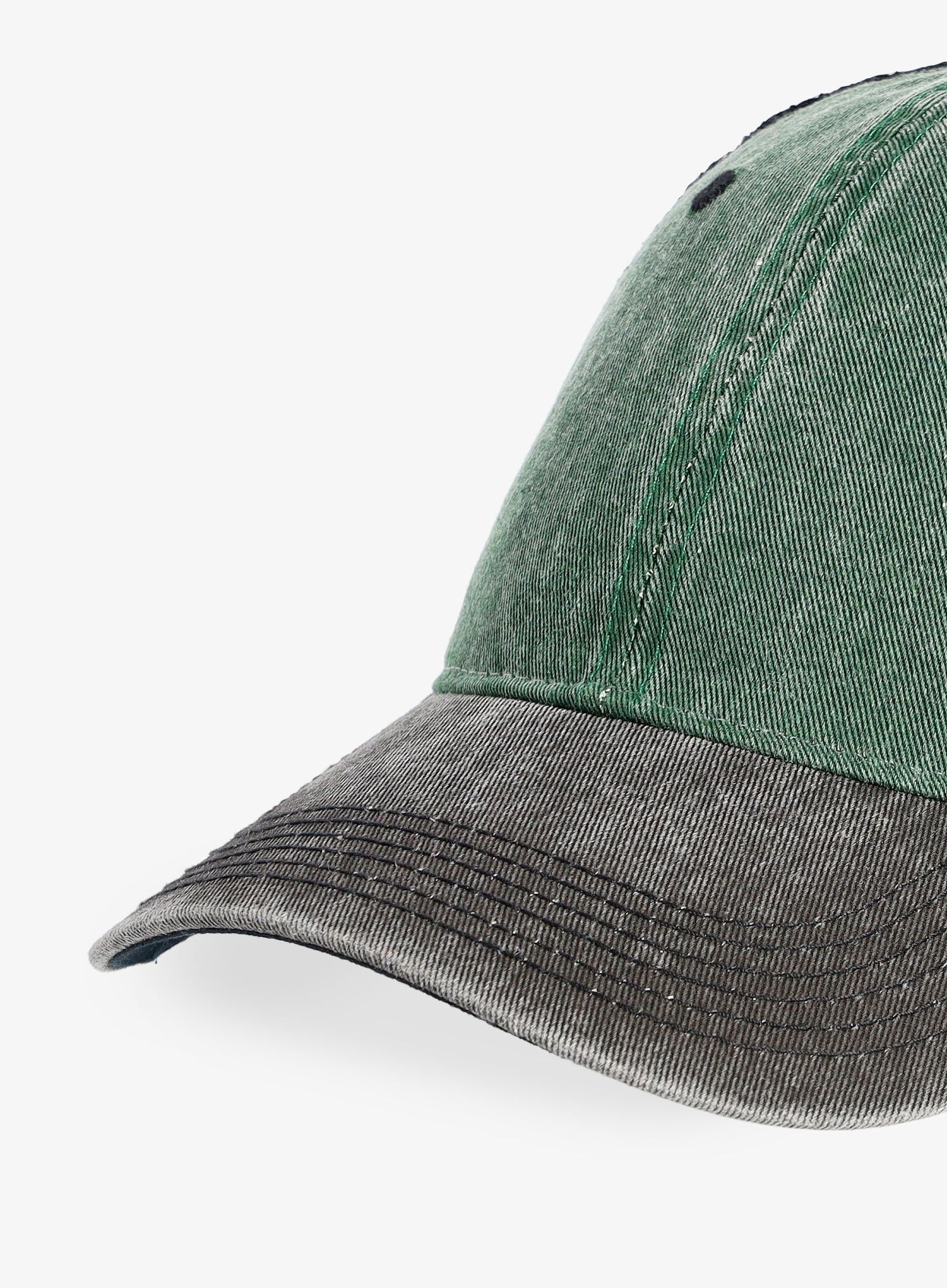 Шапка с козирка Helikon-Tex Plain Trucker Cap Washed Cotton - green/black