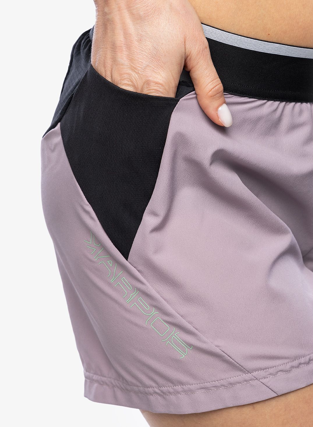 Дамски къси панталони за бягане Karpos Fast Evo Shorts - nirvana/black