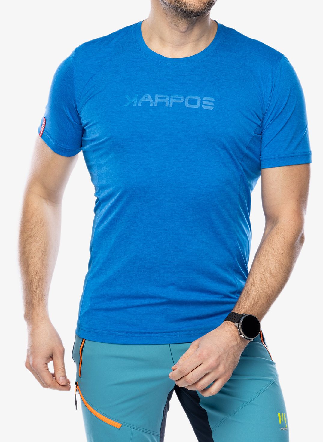 Бързосъхнеща тениска Karpos K-Performance T-Shirt - indigo b.