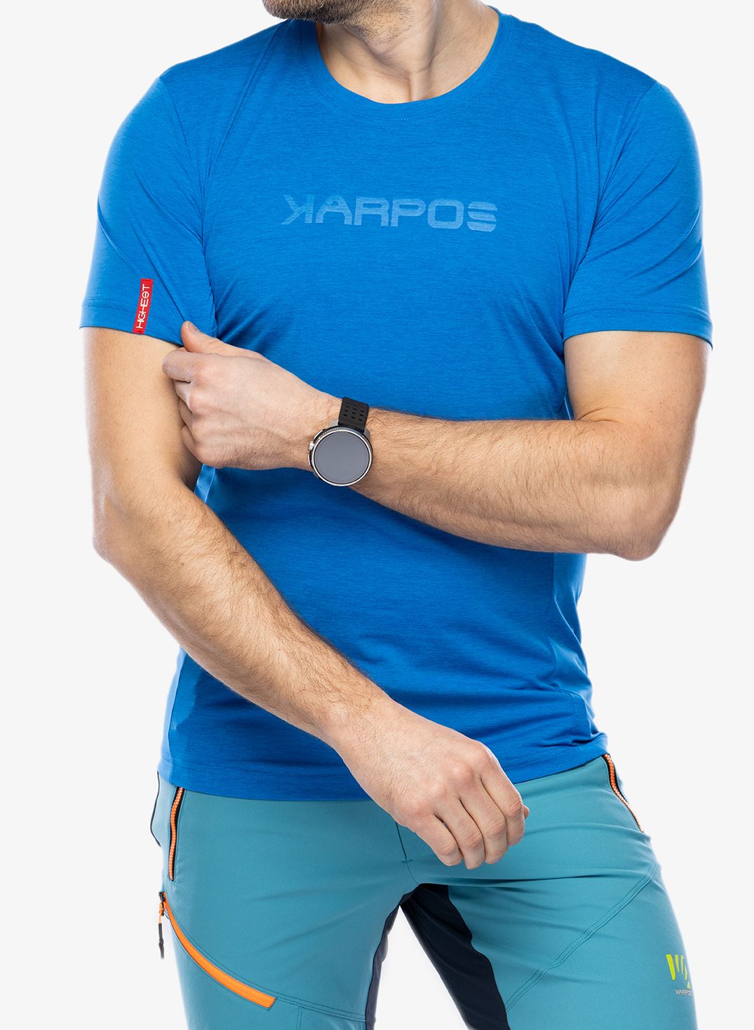 Бързосъхнеща тениска Karpos K-Performance T-Shirt - indigo b.
