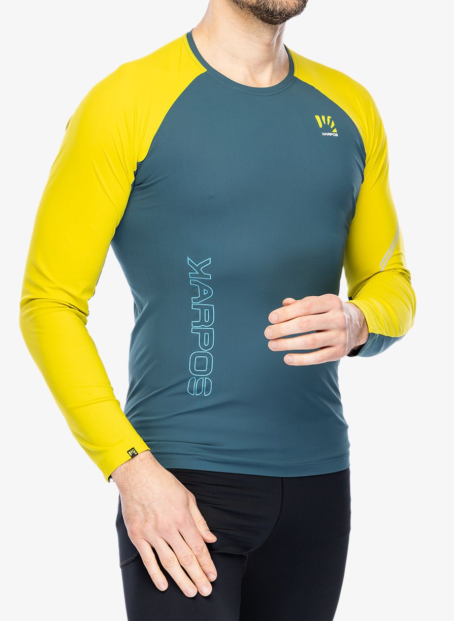 Суичър за бягане Karpos Lavaredo Jersey LS - stargazer/primrose