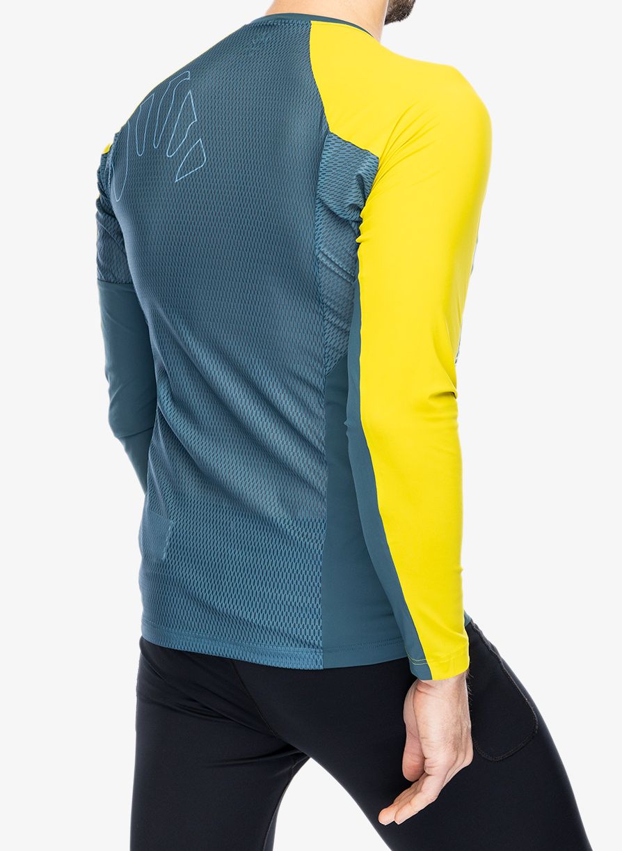 Суичър за бягане Karpos Lavaredo Jersey LS - stargazer/primrose