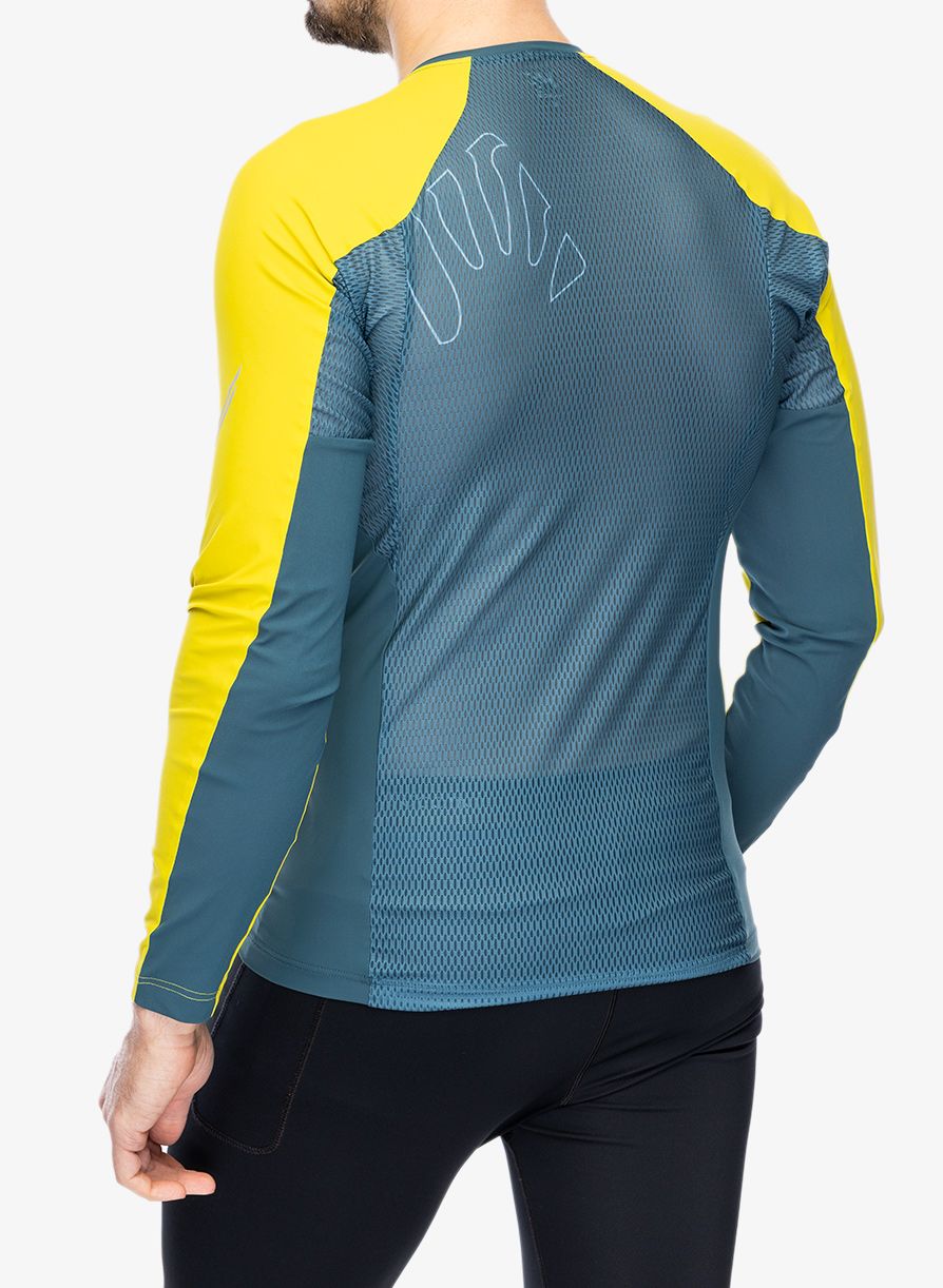 Суичър за бягане Karpos Lavaredo Jersey LS - stargazer/primrose
