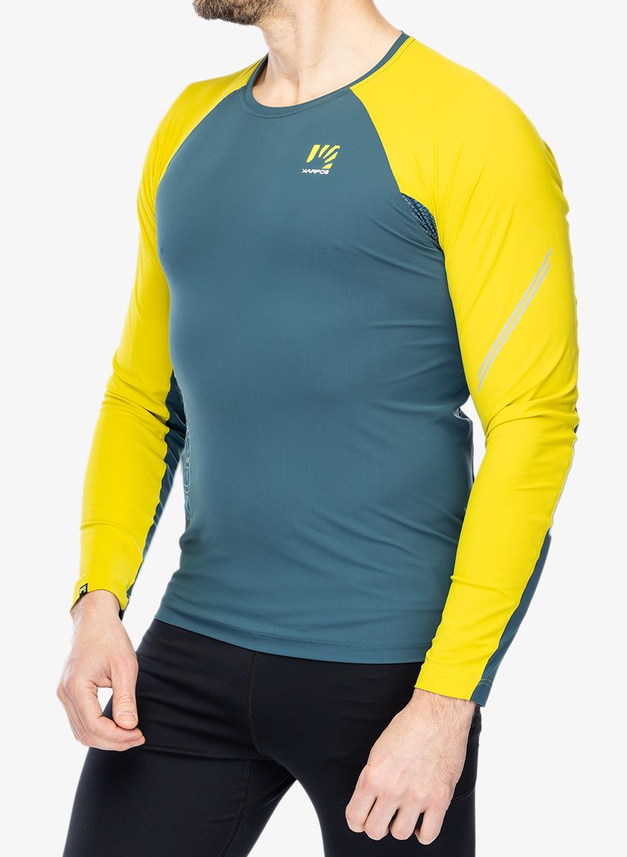 Суичър за бягане Karpos Lavaredo Jersey LS - stargazer/primrose
