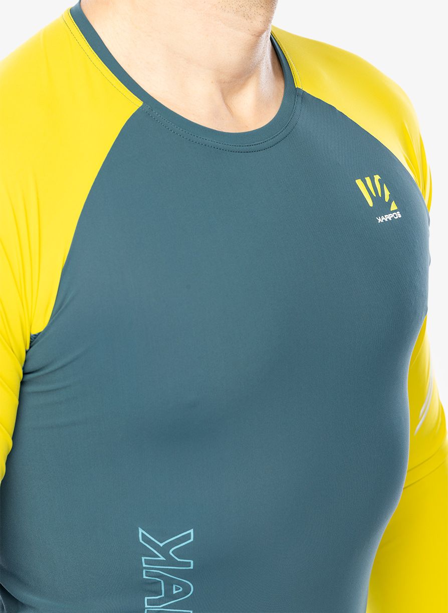 Суичър за бягане Karpos Lavaredo Jersey LS - stargazer/primrose
