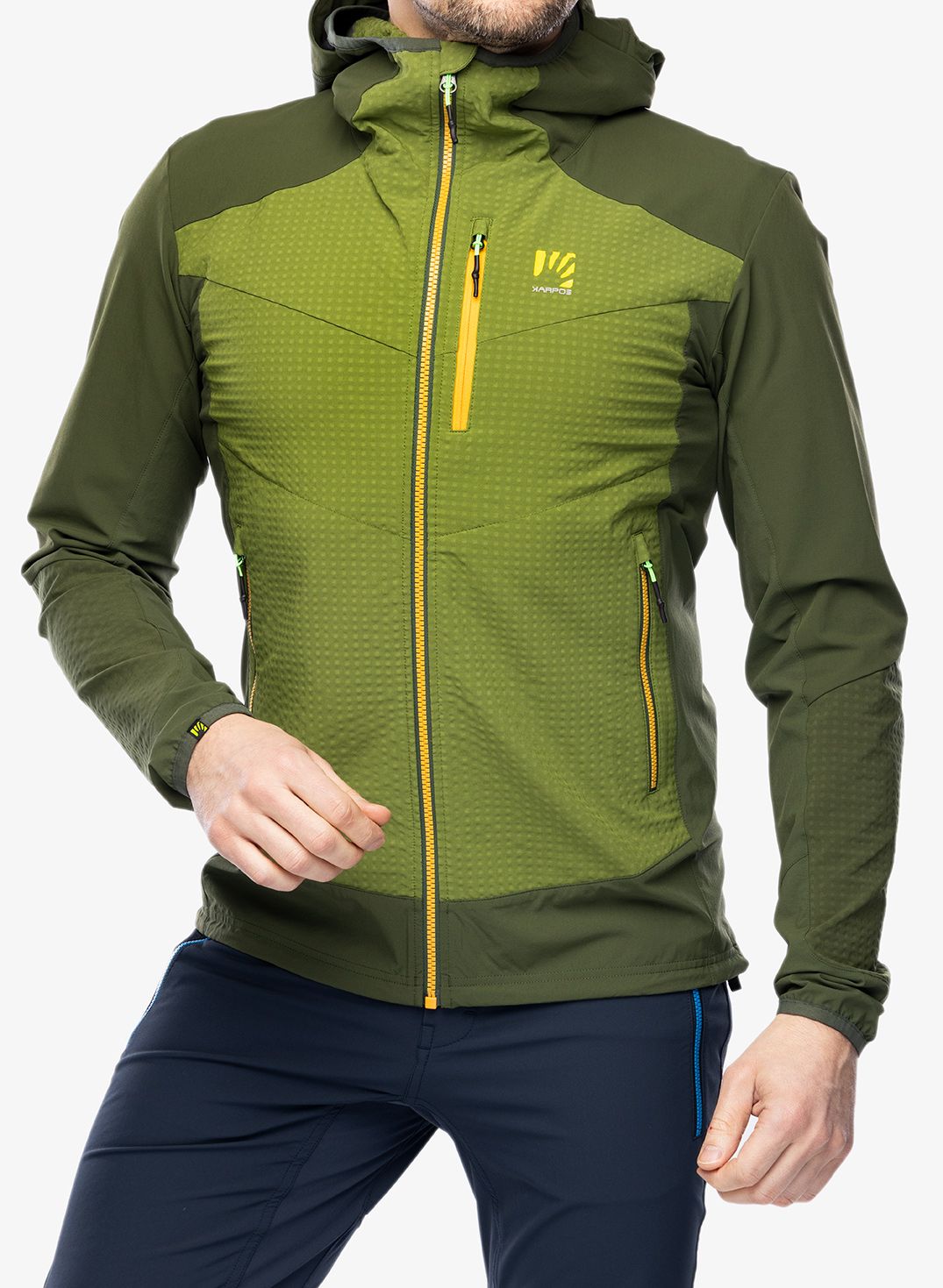 Яке Karpos Lede Jacket - cedar green/rifle green