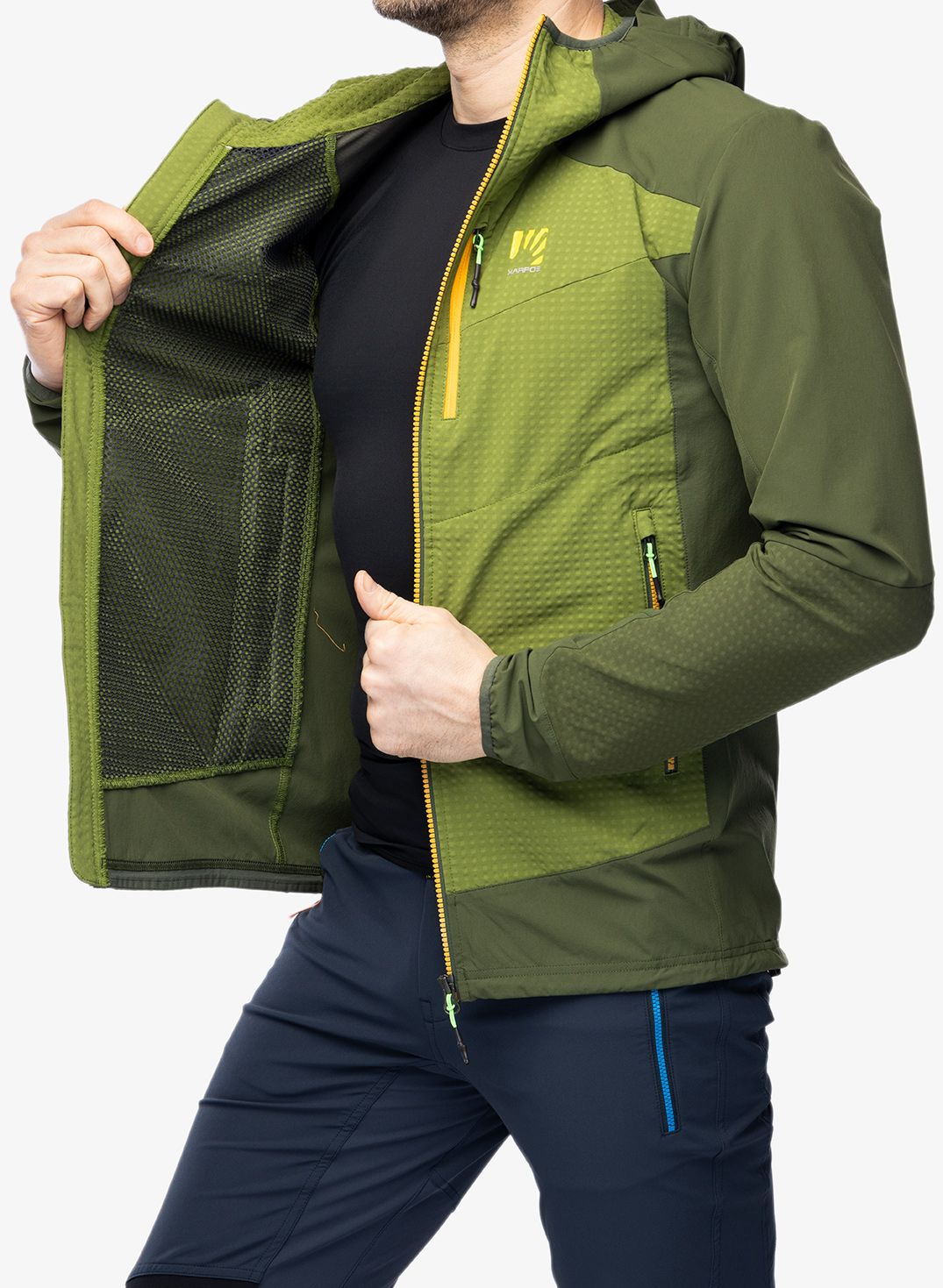 Яке Karpos Lede Jacket - cedar green/rifle green