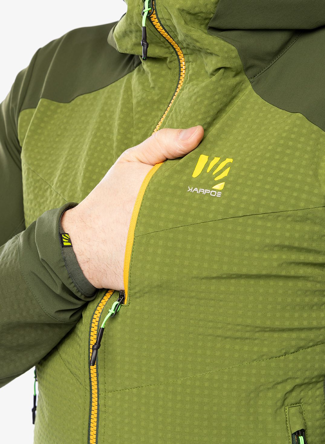 Яке Karpos Lede Jacket - cedar green/rifle green