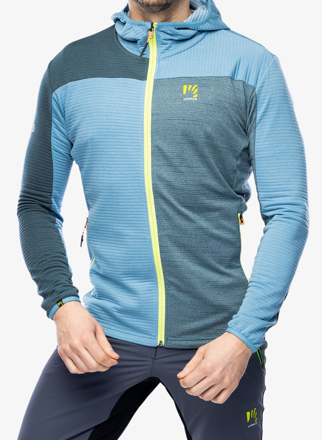 Трекинг суичър Karpos Nuvolau Fleece - niagara/stargazer