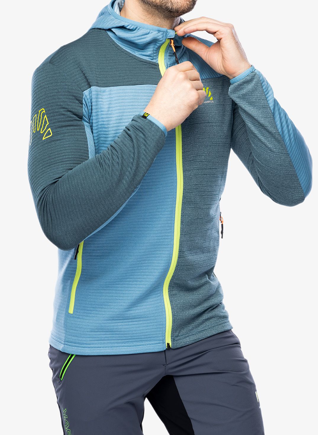 Трекинг суичър Karpos Nuvolau Fleece - niagara/stargazer