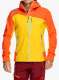 Яке cофтшел La Sportiva Alpine Guide Windstopper Jacket - bamboo/cherry tomato