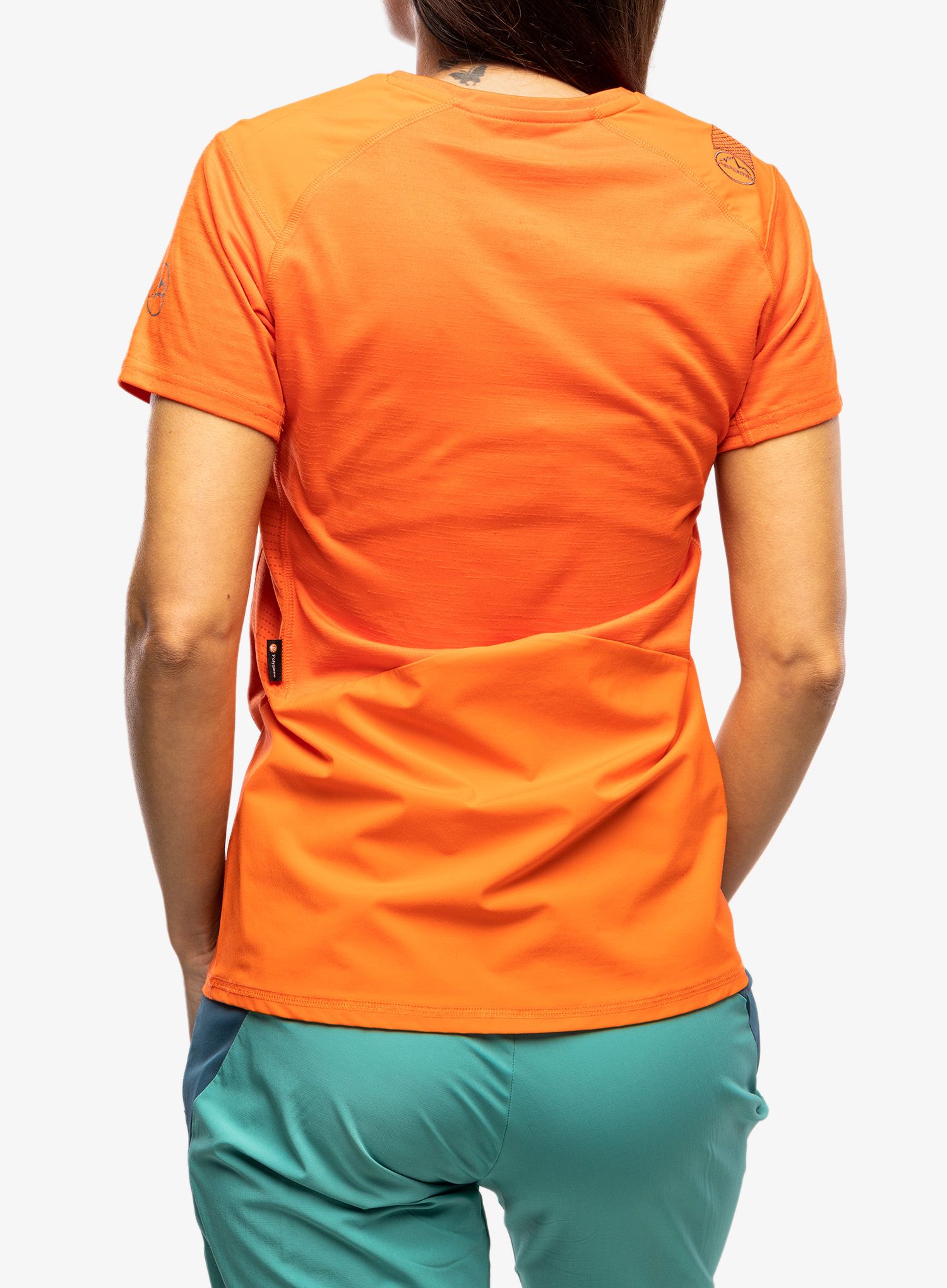 Дамска бързосъхнеща тениска La Sportiva Compass T-Shirt - cherry tomato