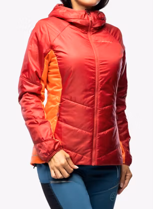 Дамско изолирано яке La Sportiva Mythic Primaloft Jkt - velvet/flamingo