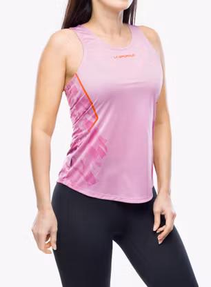 Дамско горнище La Sportiva Pacer Tank - rose/springtime
