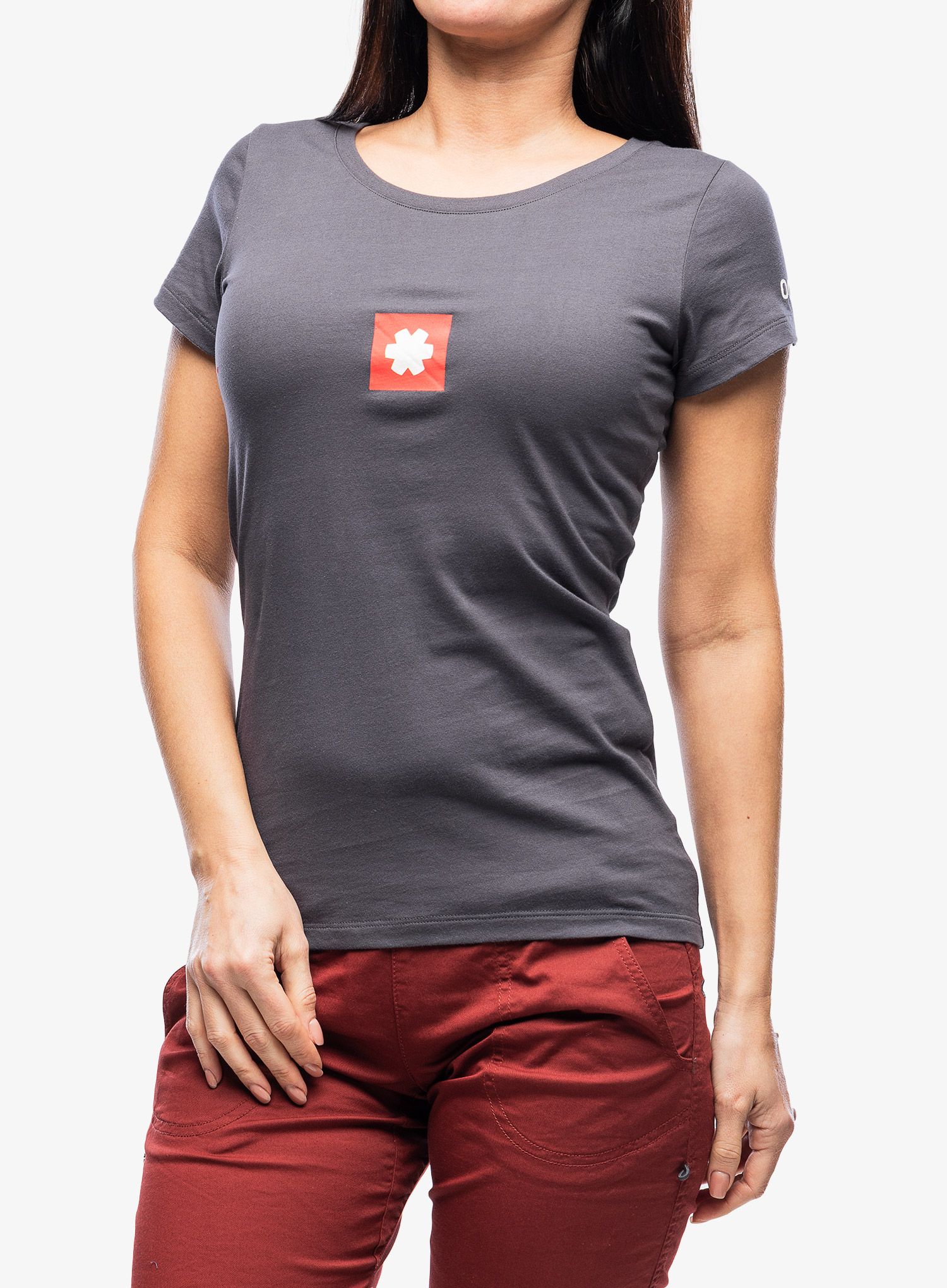 Дамска катерачна тениска Ocun Logo Tee - periscope