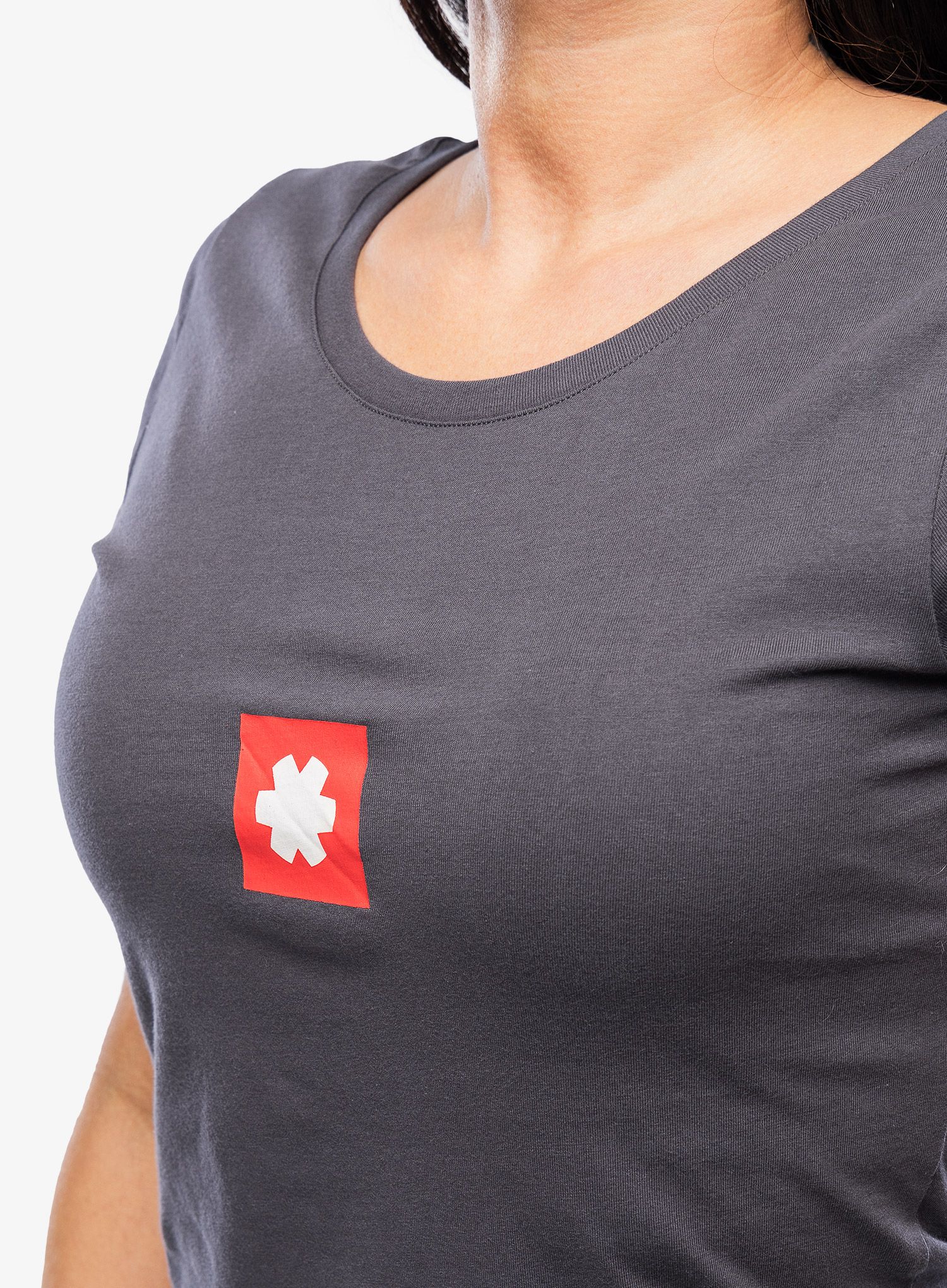 Дамска катерачна тениска Ocun Logo Tee - periscope