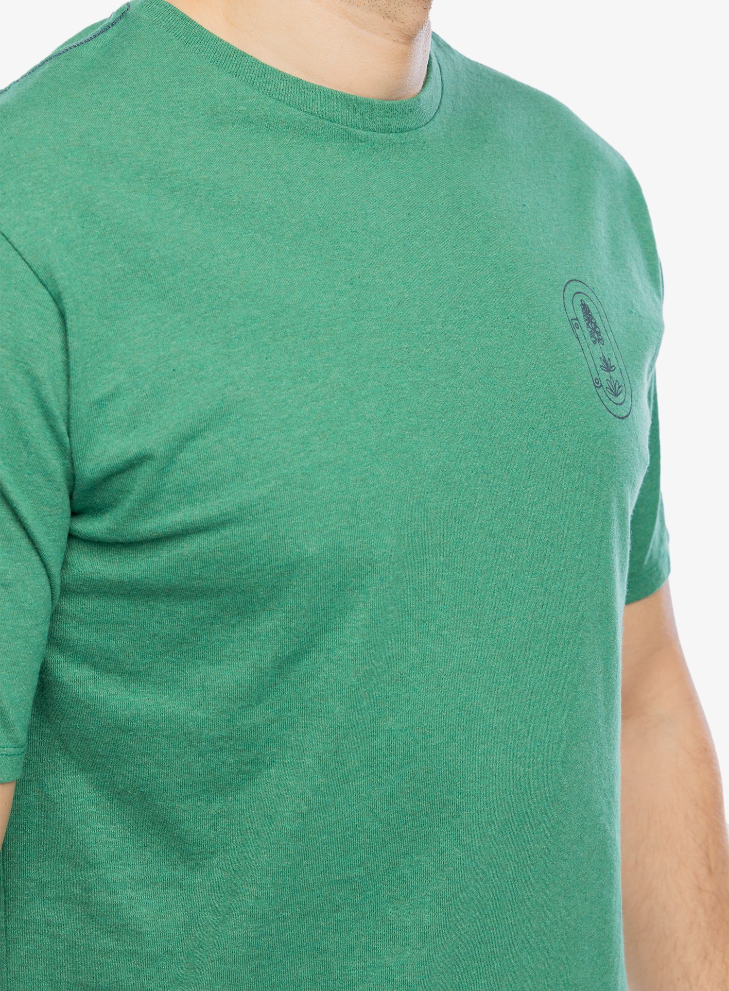 Тениска с щампа Patagonia Clean Climb Trade Responsibili-Tee - clean climb/green