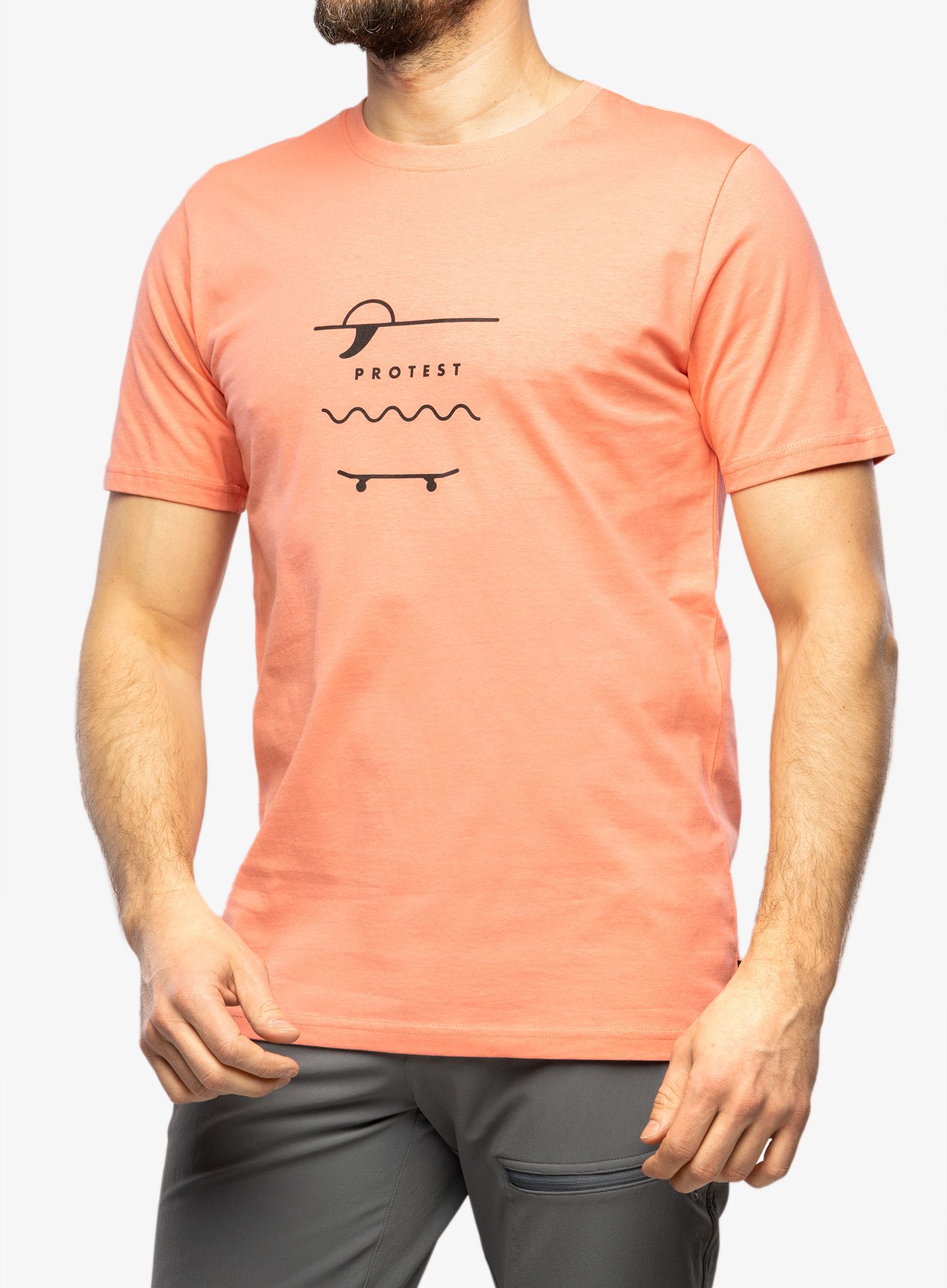 Тениска с щампа Protest Prtahaird T-Shirt - pink