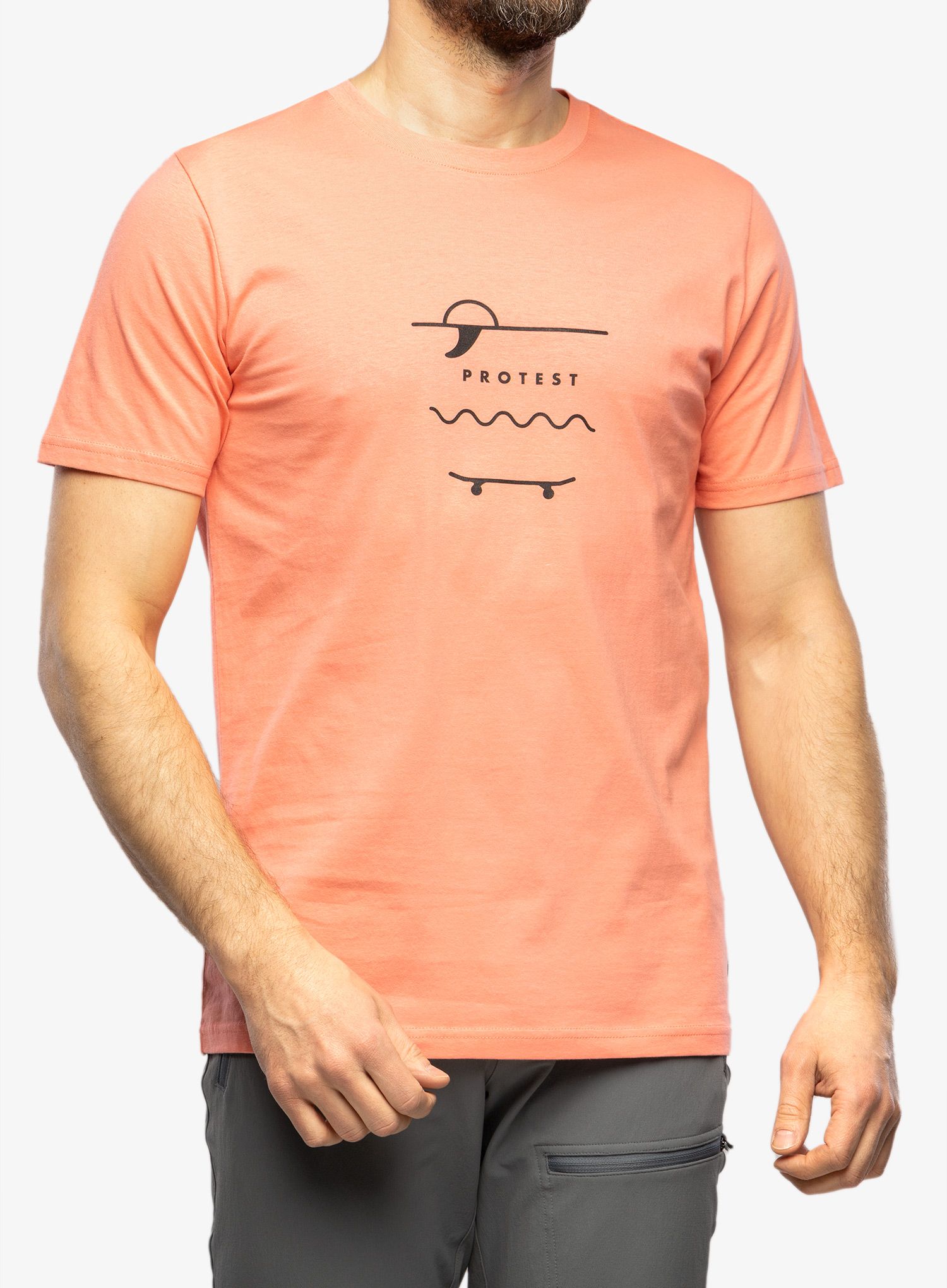 Тениска с щампа Protest Prtahaird T-Shirt - pink