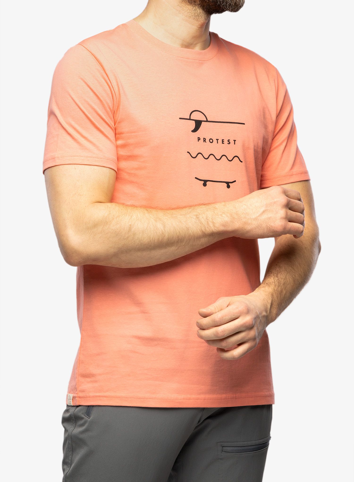 Тениска с щампа Protest Prtahaird T-Shirt - pink