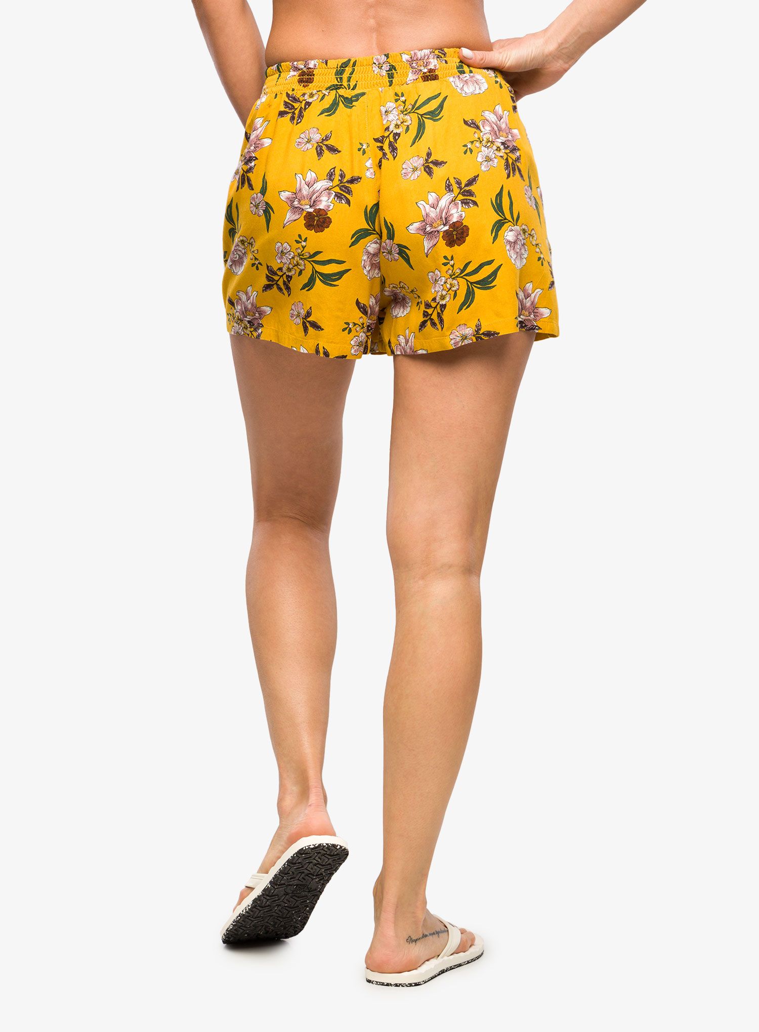 Дамски къси панталони Protest Prtmahi Shorts - tumeric yellow