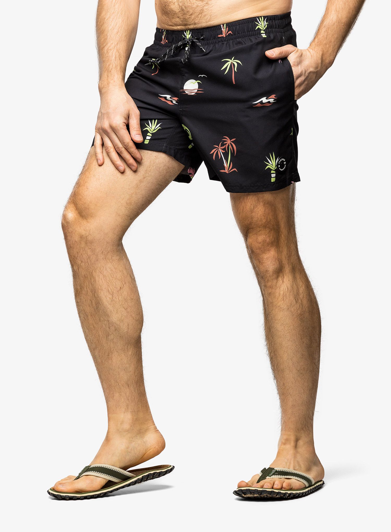 Мъжки къси панталони Protest Prtvung Swim Short - true black