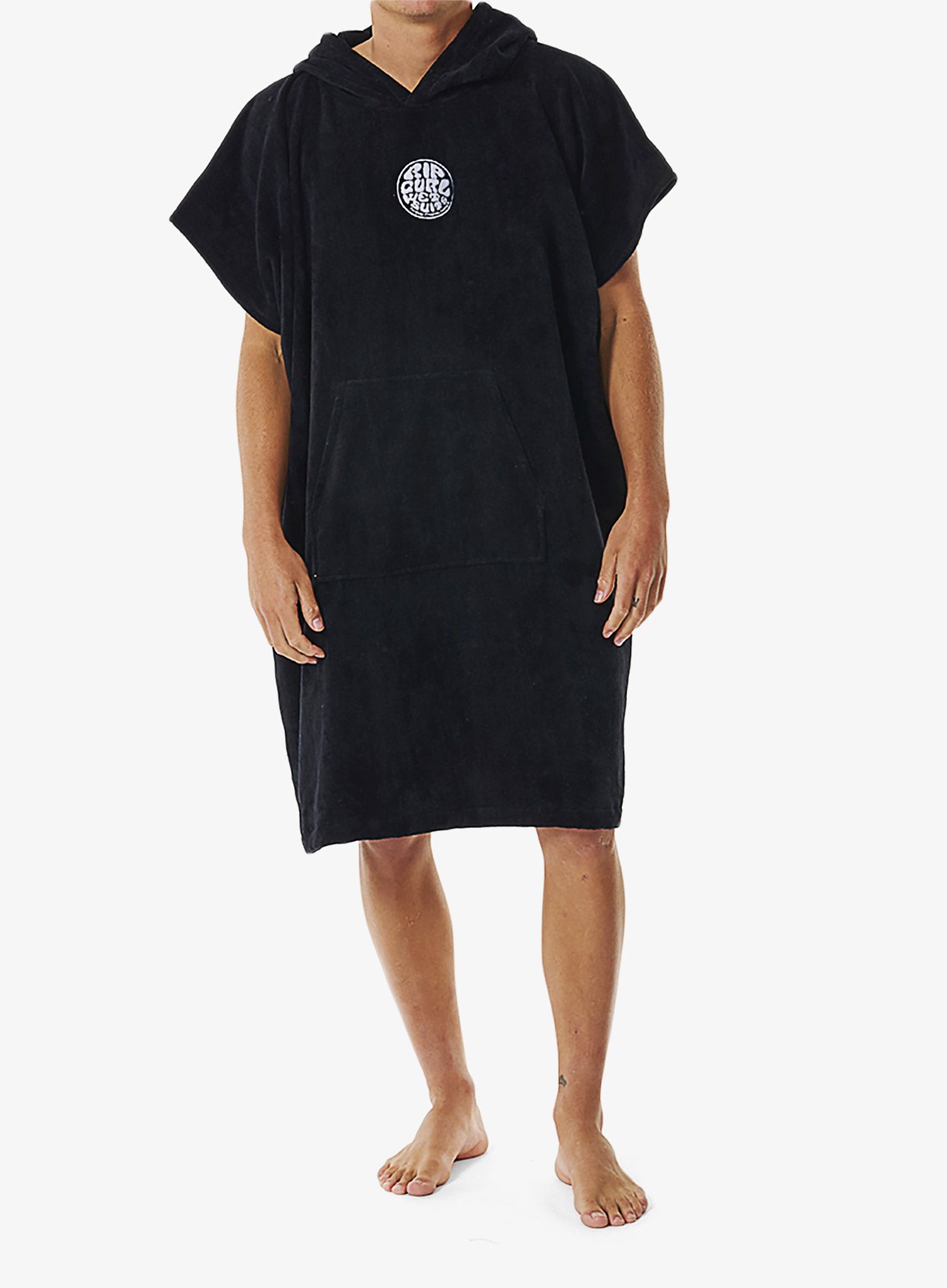Пончо Rip Curl Logo Hooded Towel - black