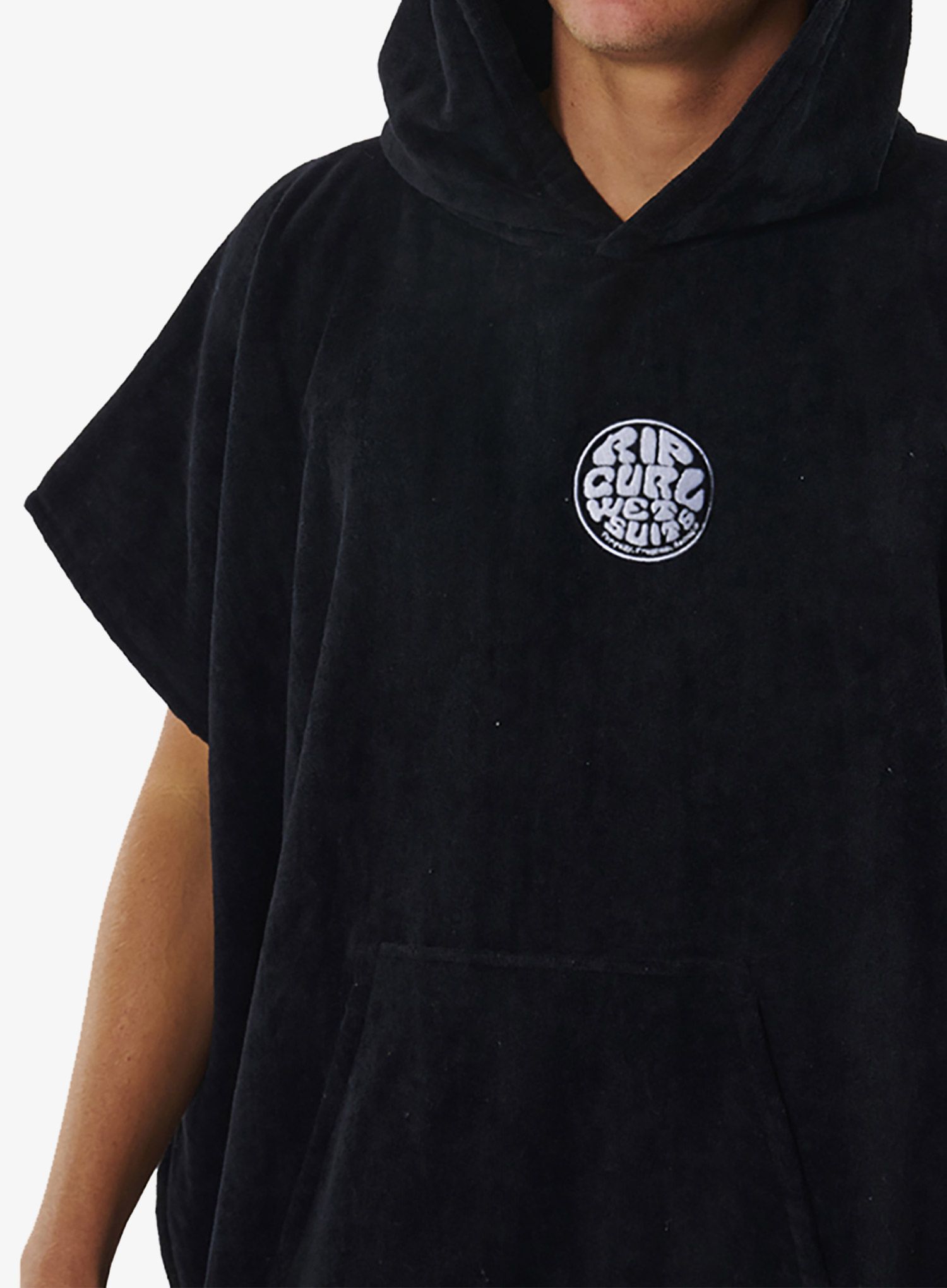 Пончо Rip Curl Logo Hooded Towel - black