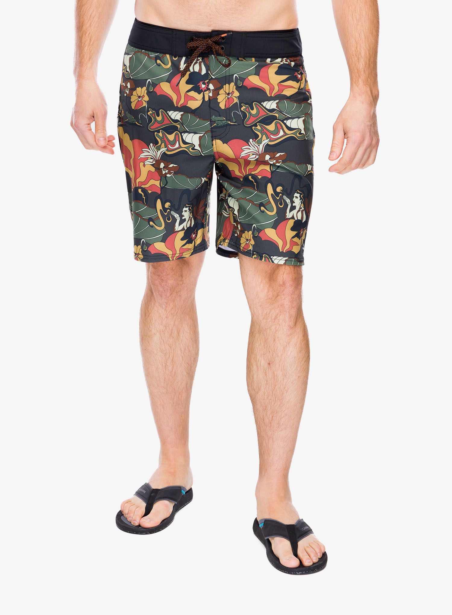 Къси панталони Rip Curl Mirage Postcards - black