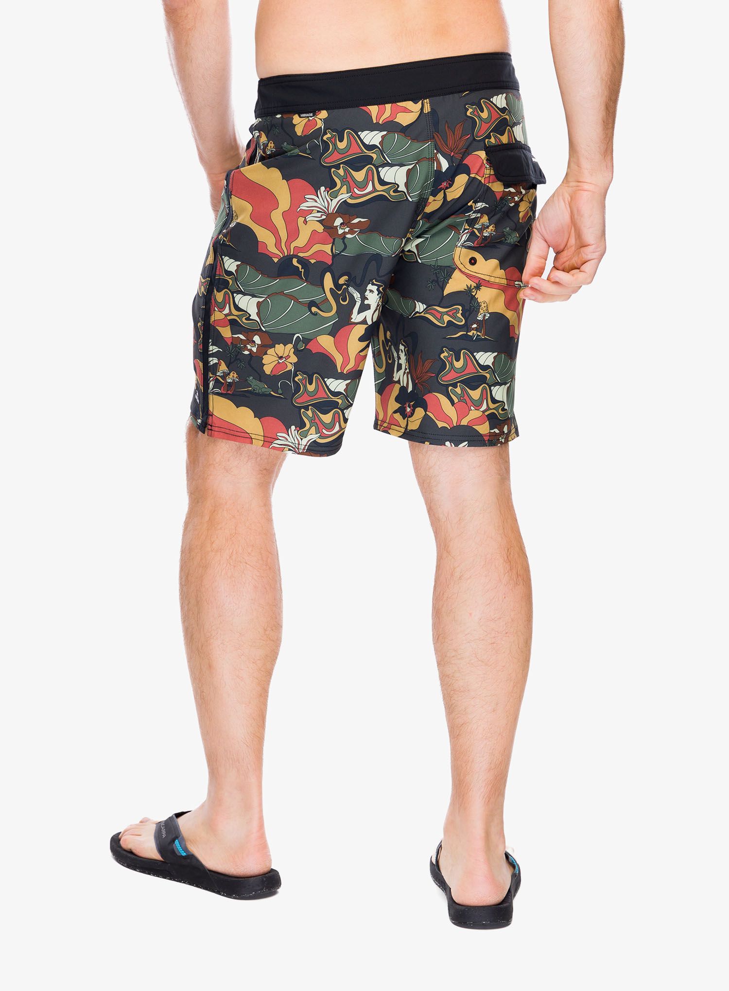 Къси панталони Rip Curl Mirage Postcards - black
