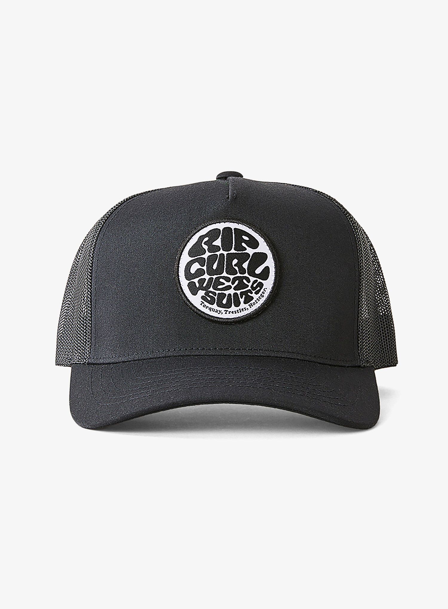 Шапка с козирка Rip Curl Wetsuit Icon Trucker - black