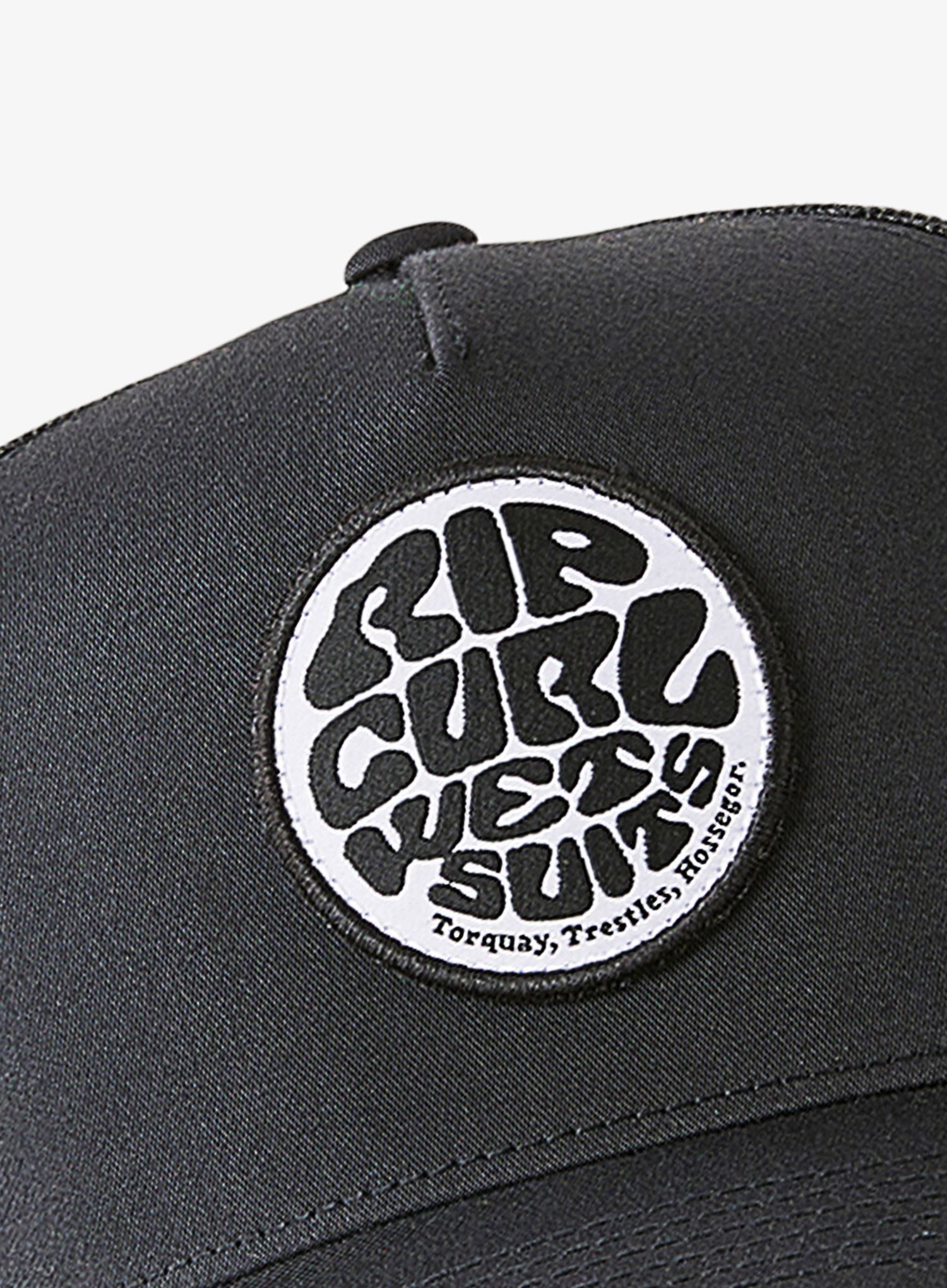 Шапка с козирка Rip Curl Wetsuit Icon Trucker - black