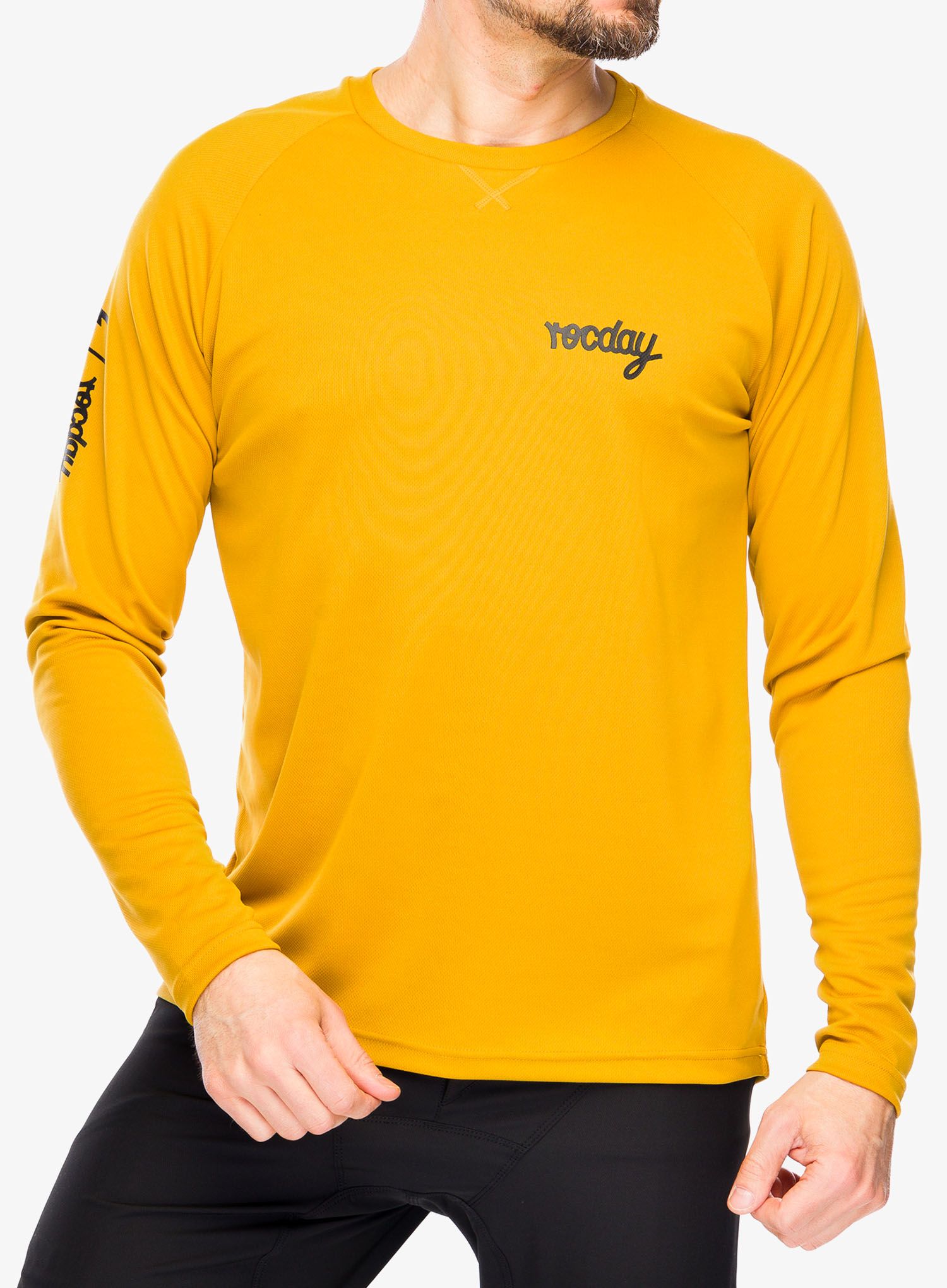 Велосипеден суичър Rocday Podium - yellow