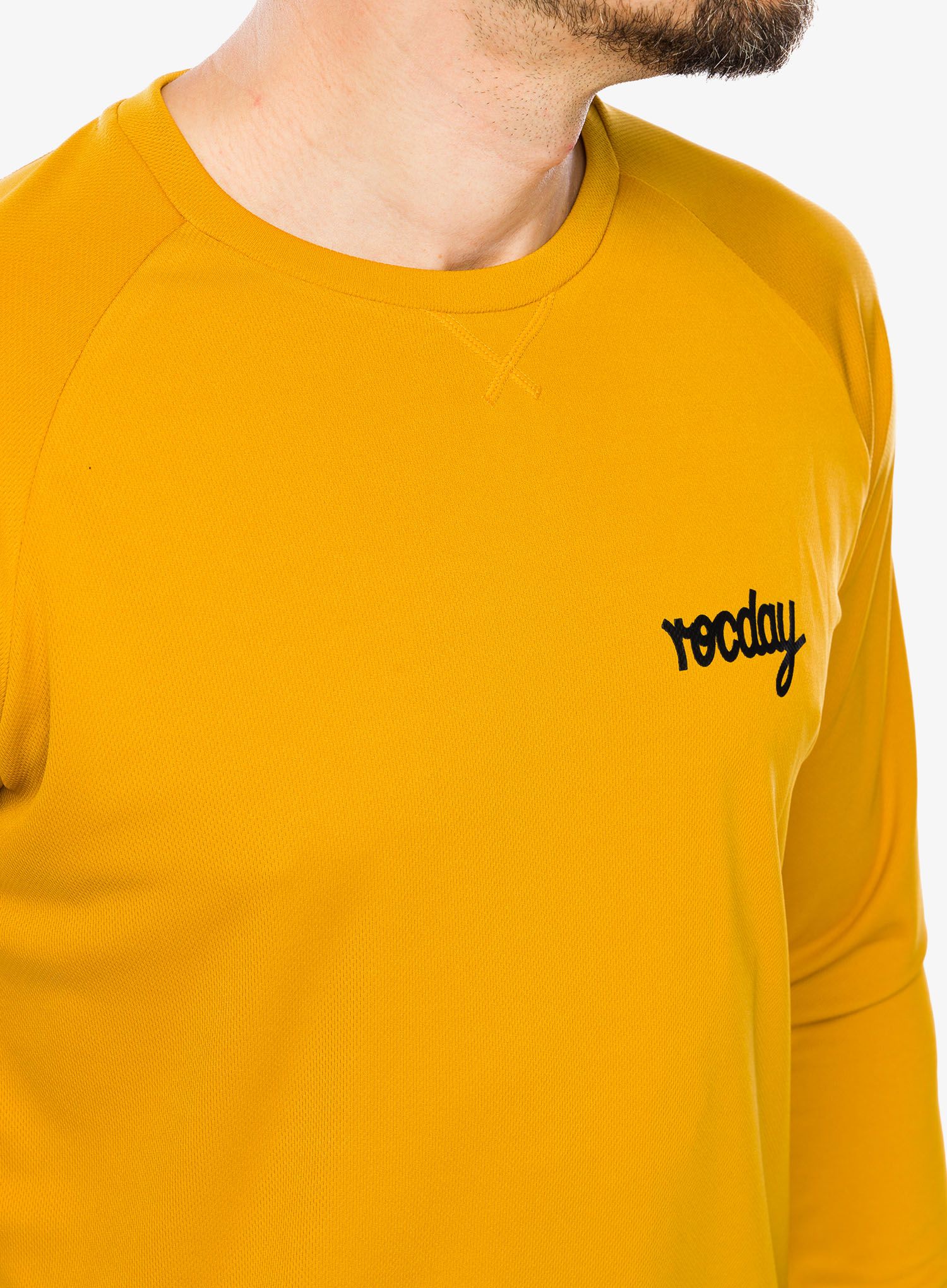 Велосипеден суичър Rocday Podium - yellow