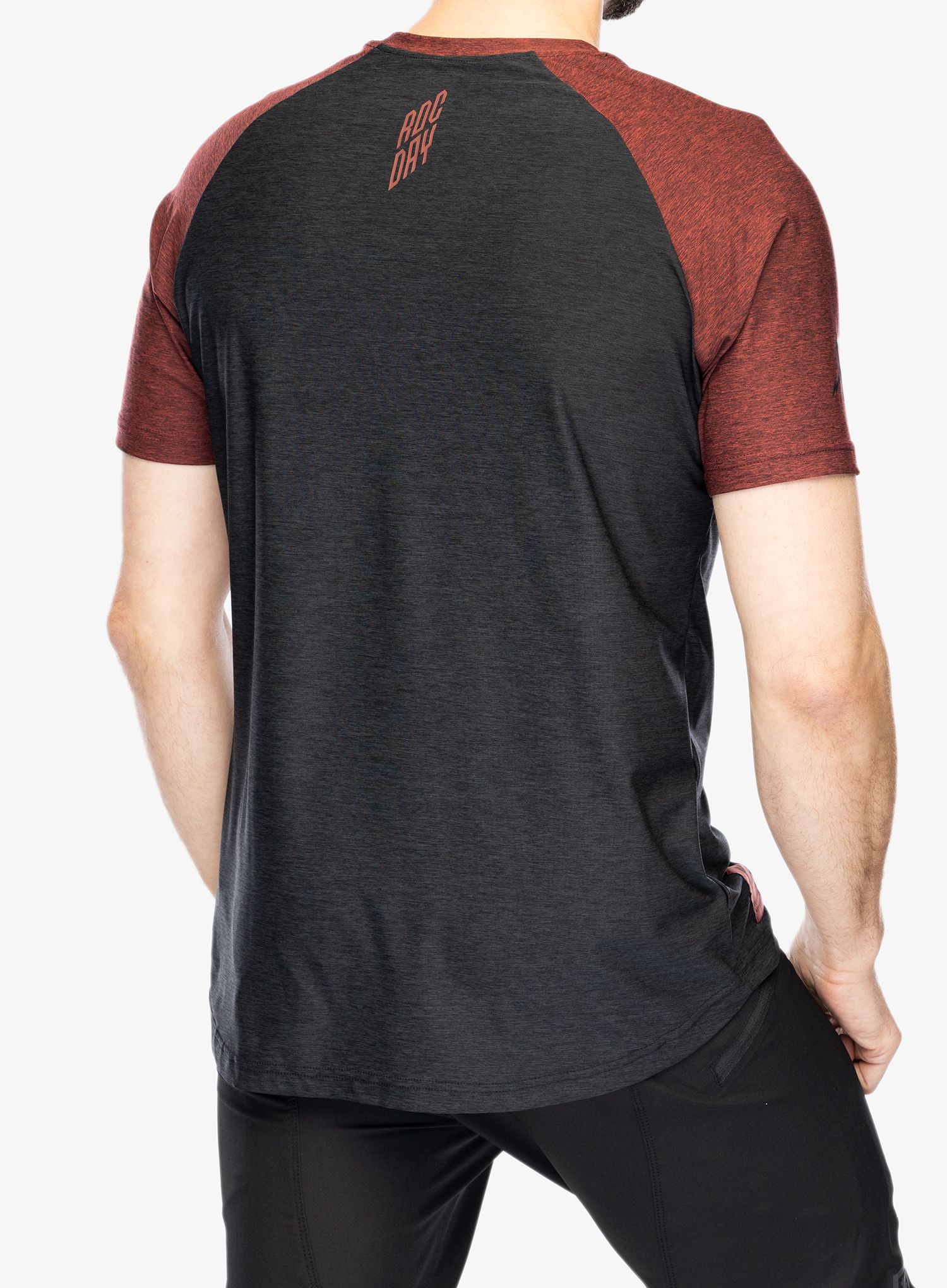 Велосипедна тениска Rocday Stage Short - black/red