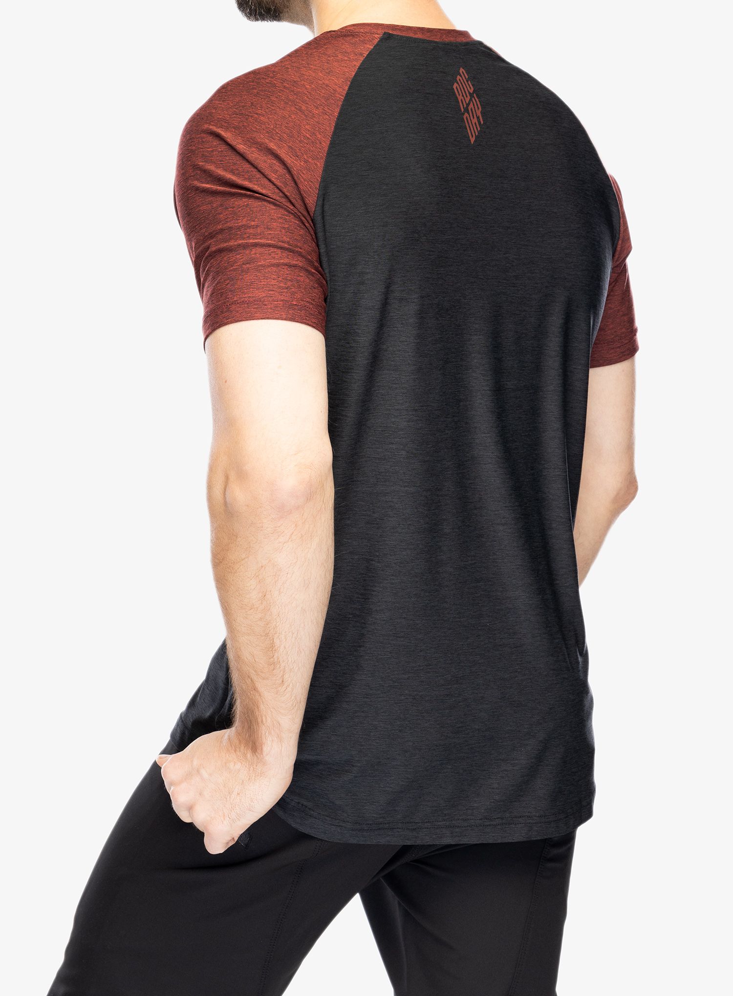 Велосипедна тениска Rocday Stage Short - black/red