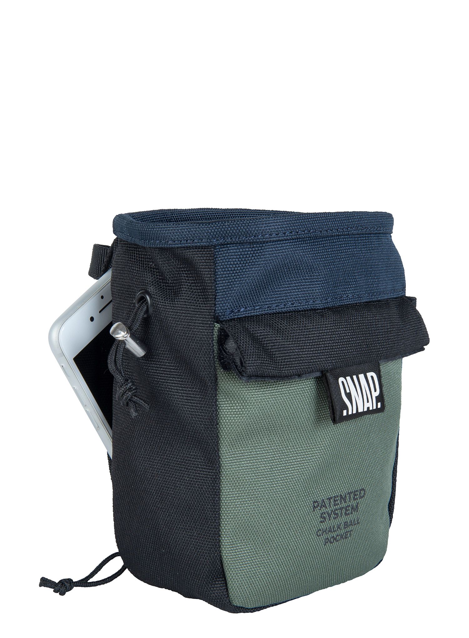 Торбичка за магнезий SNAP Chalk Pocket Scratch - dark khaki/dark night