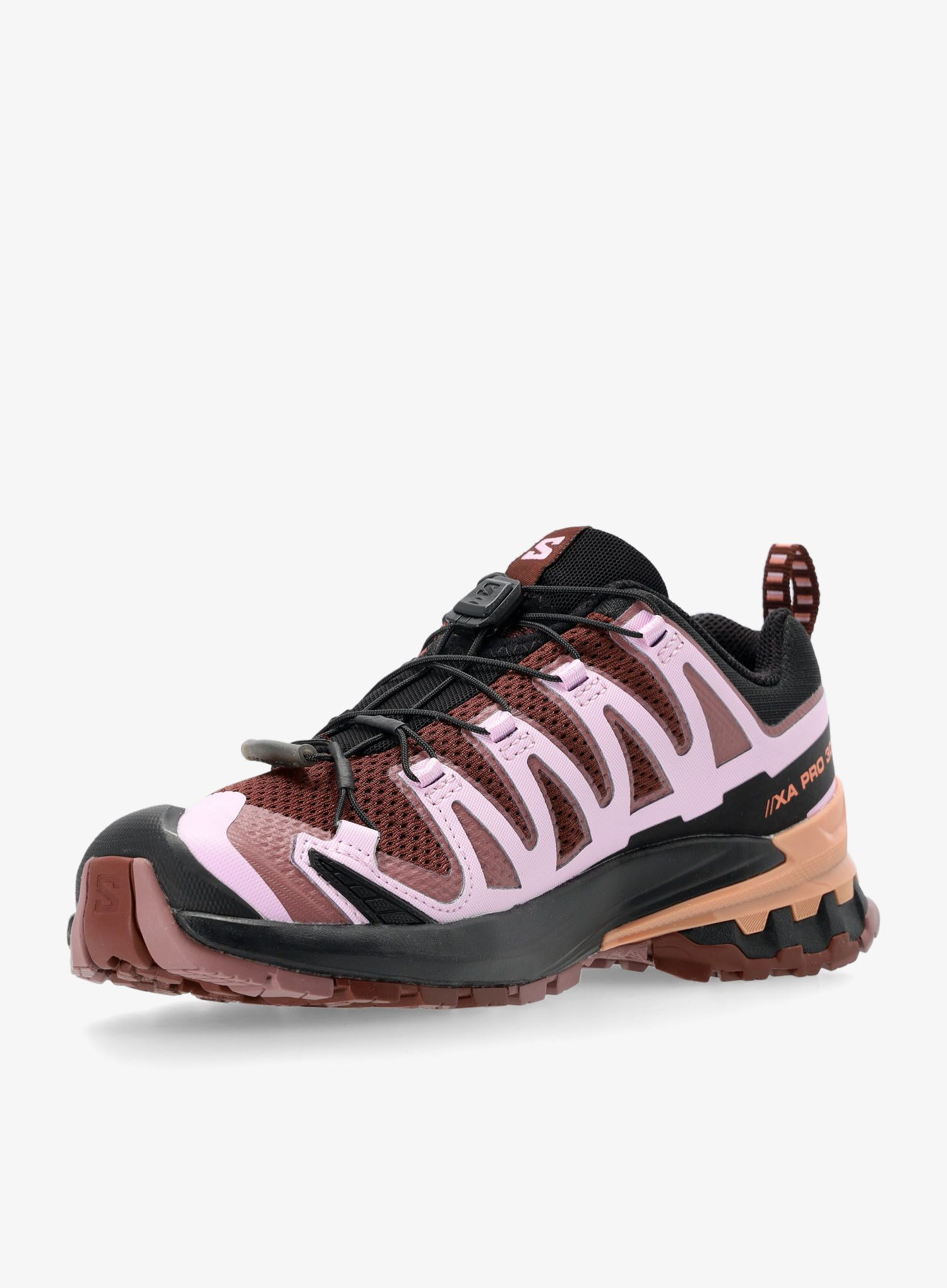 Дамски обувки за бягане Salomon Xa Pro 3D V9 - rum/orchid/canyon