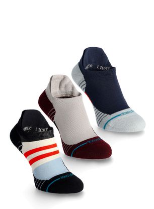 Дамски чорапи за бягане Stance So Sporty Light Tab 3-Pack - blue